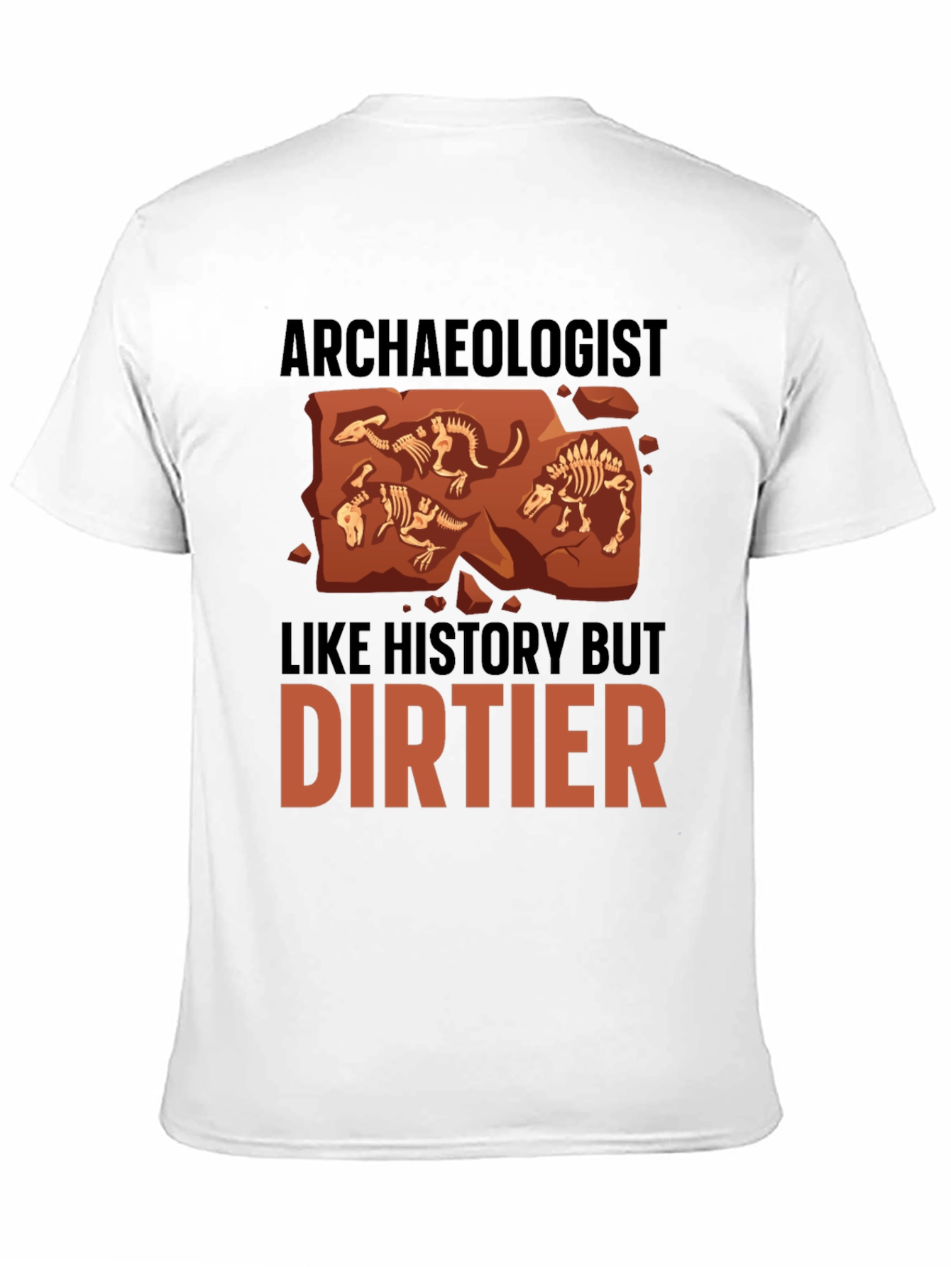Black Archaeologist T-Shirt - History But Dirtier view 11
