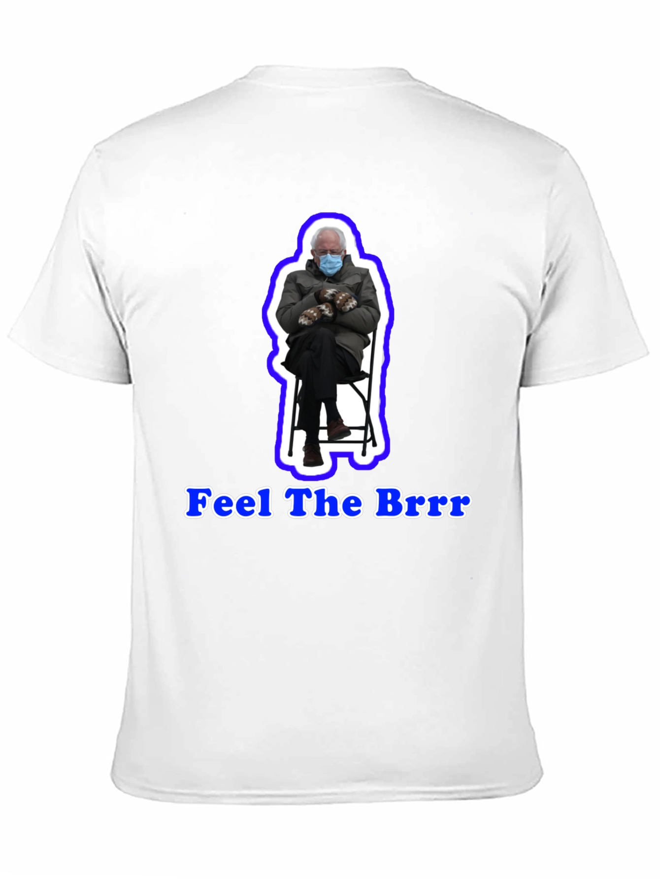 Black Feel the Brrr T-Shirt view 11