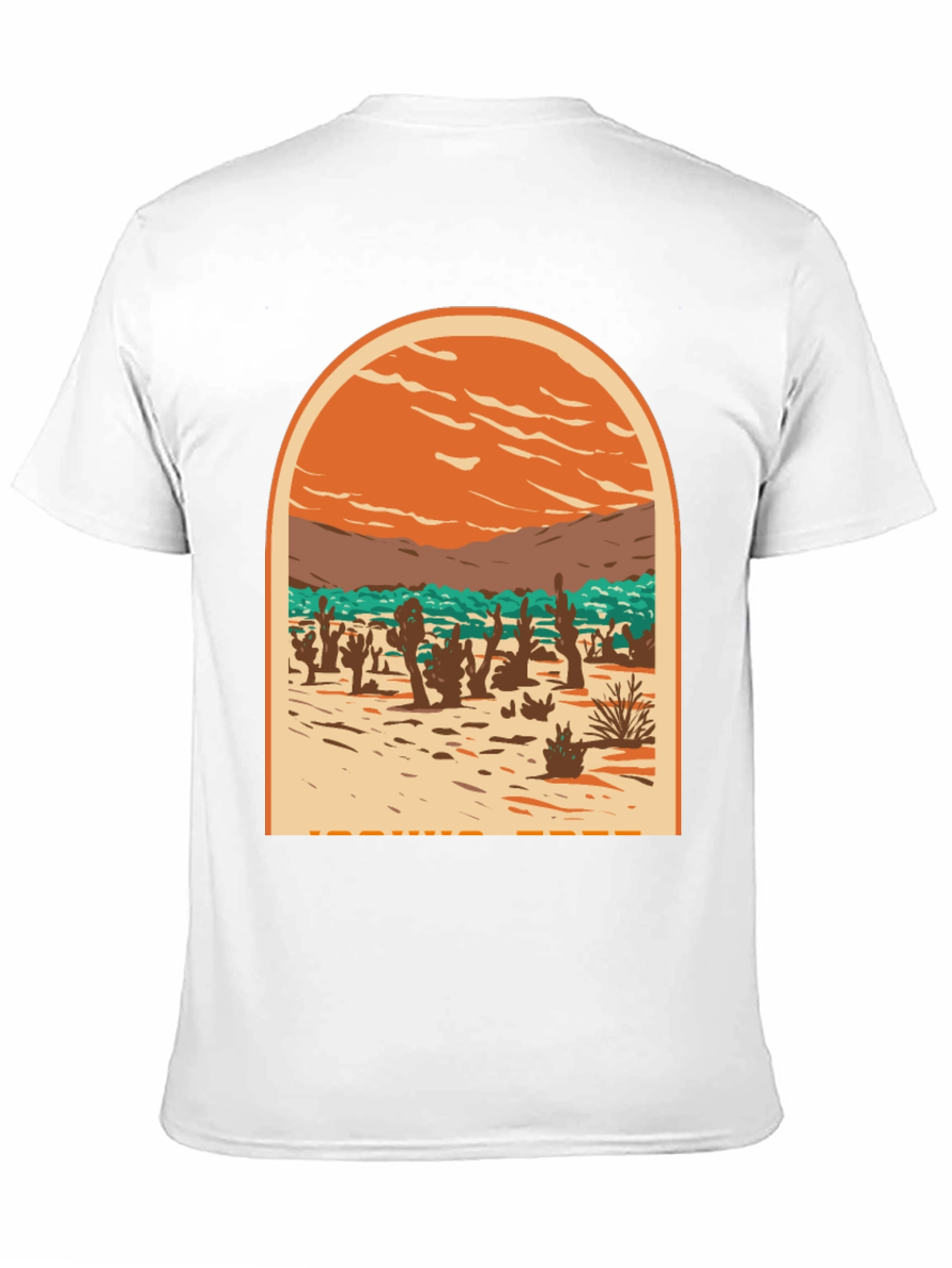 Black Desert Scene Graphic Tee - Black view 11
