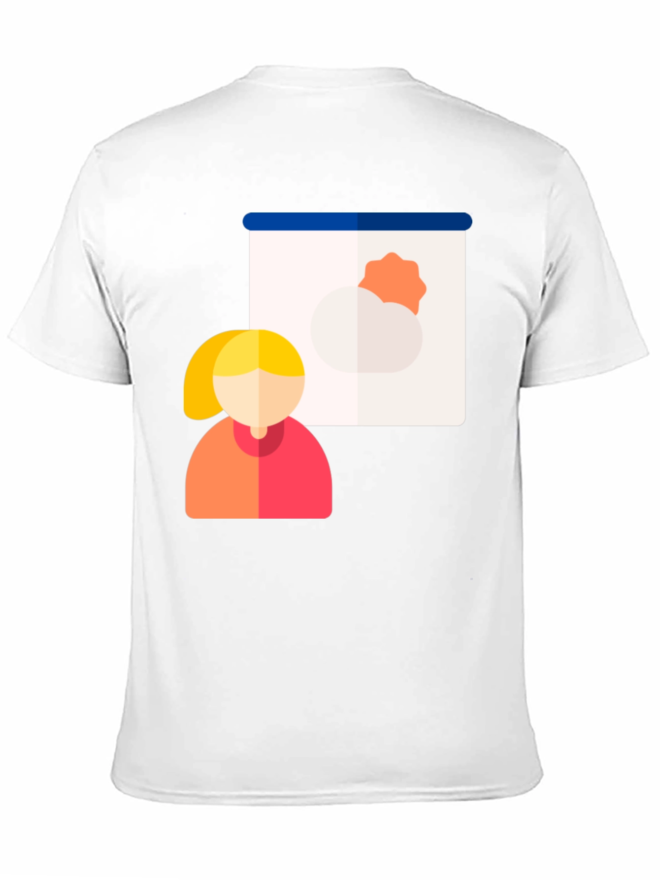 Black Weather Presenter Graphic T-Shirt view 11