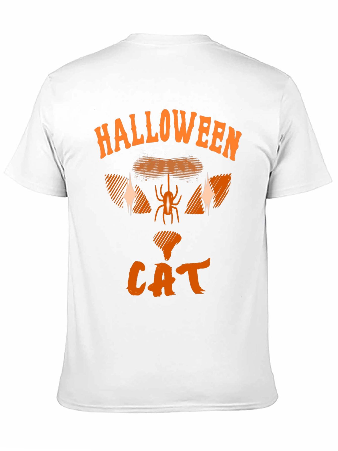 Black Halloween Cat T-Shirt - Spooky Season Apparel view 11