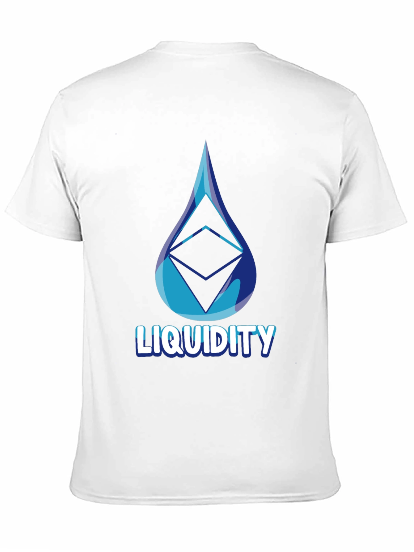 Black Liquidity Crypto Tee - Stylish Ethereum Design view 11