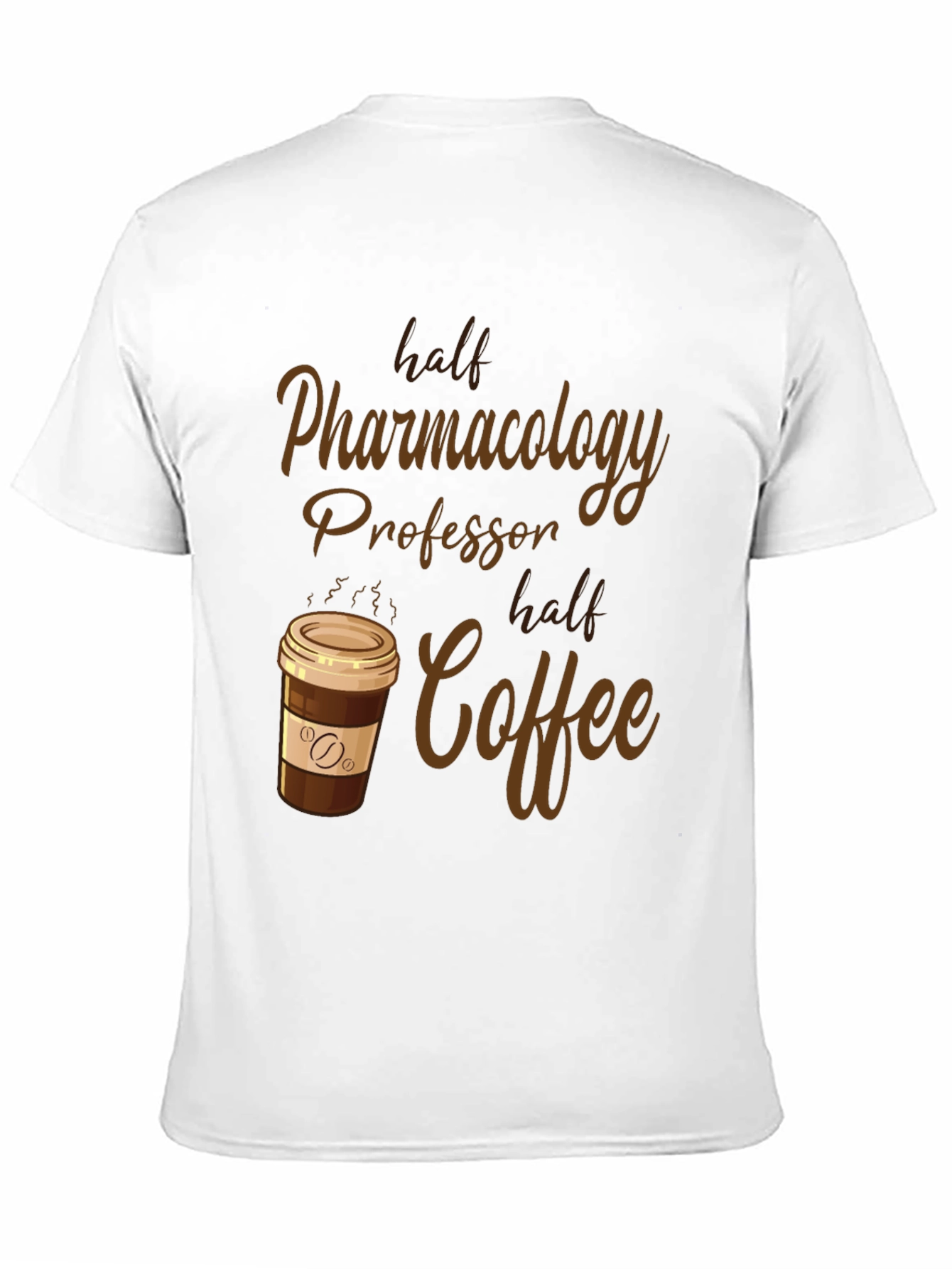 Black Pharmacology Professor Coffee Lover T-Shirt view 11