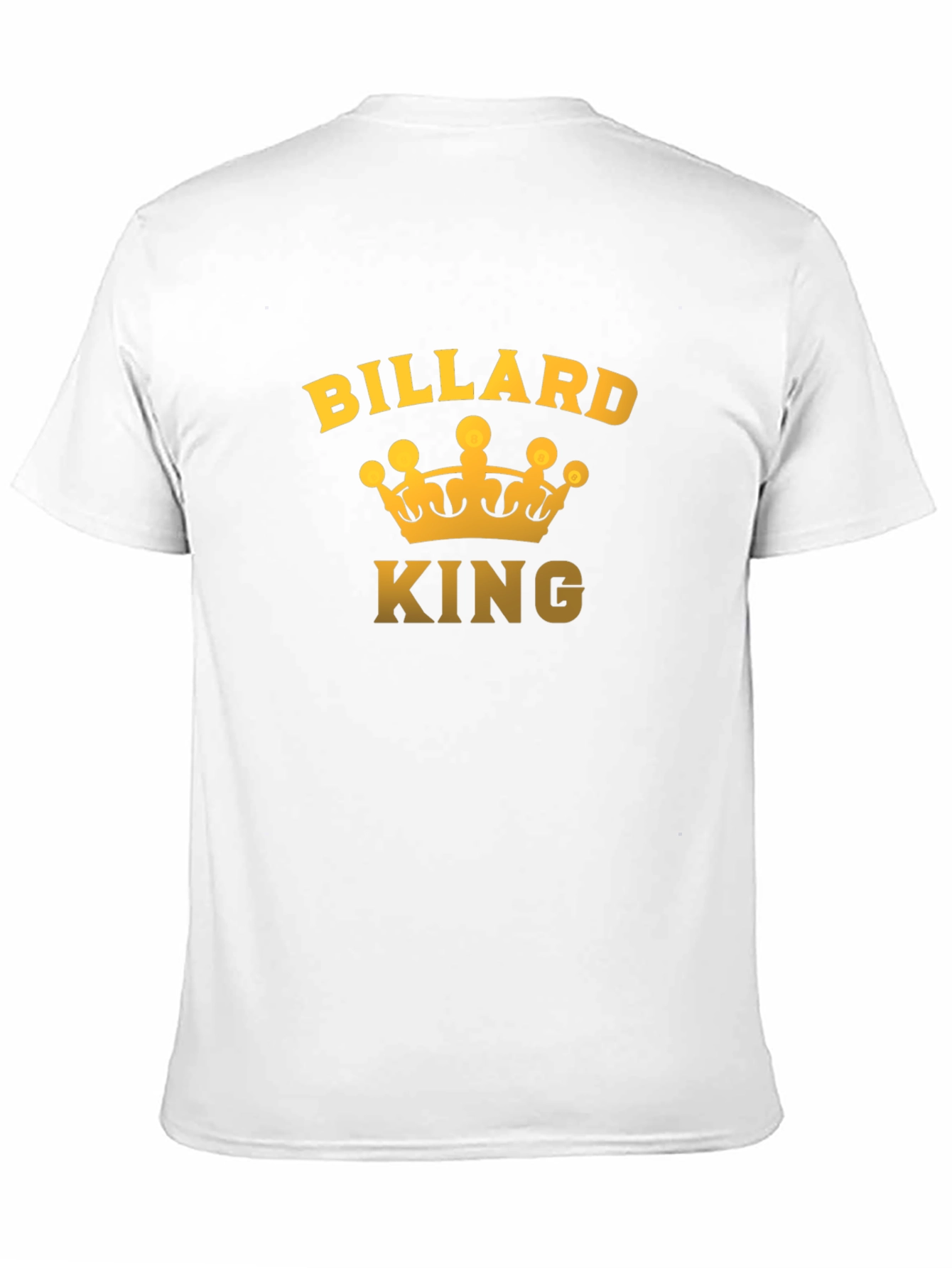 Black Billard King Black T-Shirt view 11