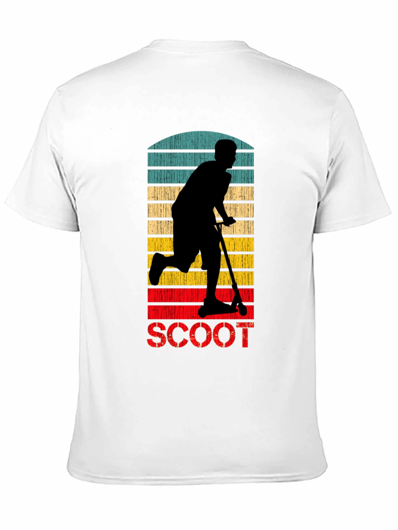 Retro Scooter Graphic T-Shirt - 11