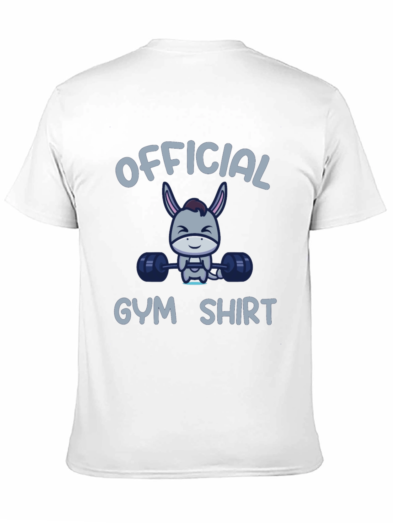 Black Funny Donkey Gym Shirt - Official Workout Tee view 11