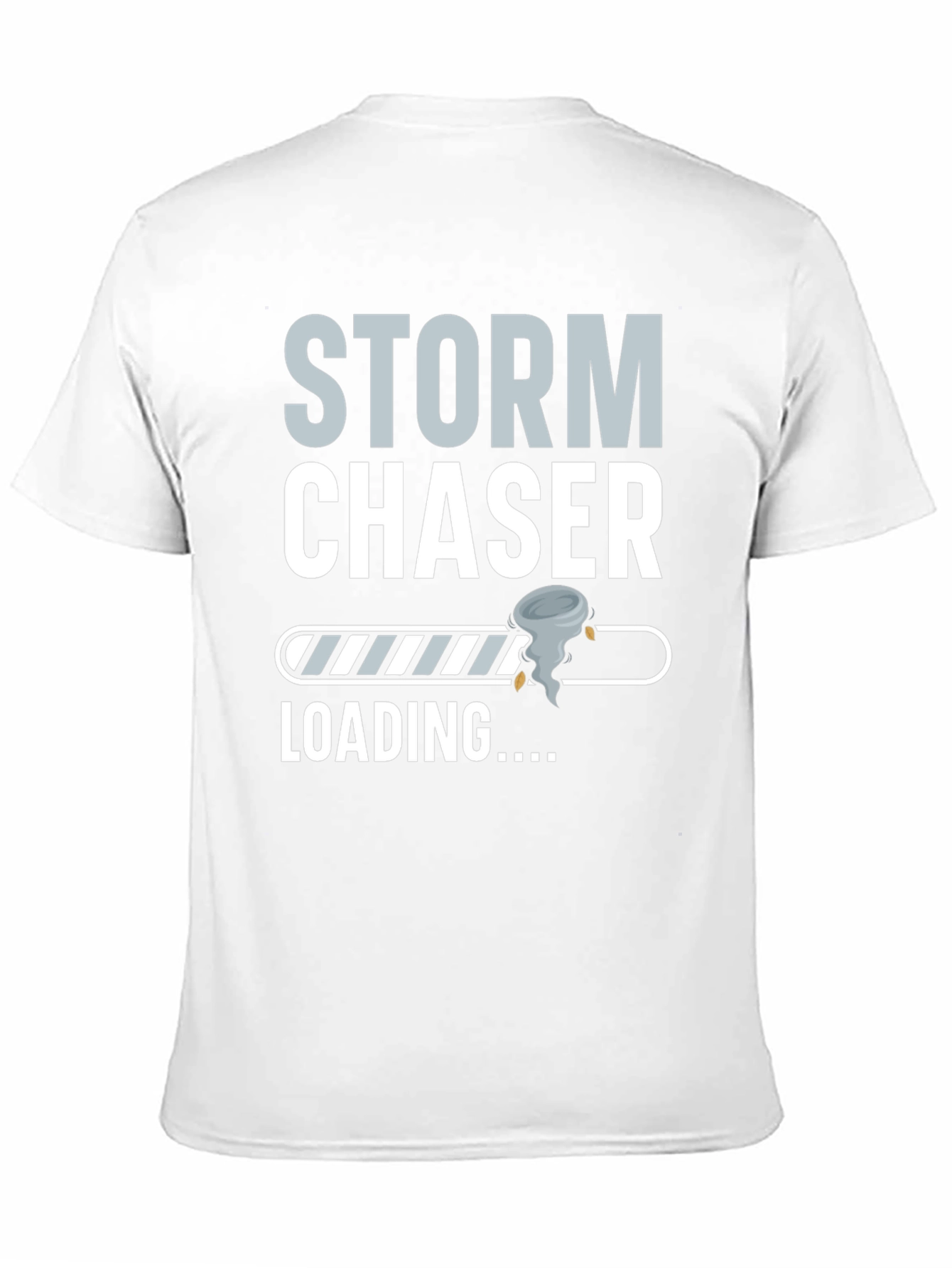 Black Storm Chaser Loading T-Shirt view 11