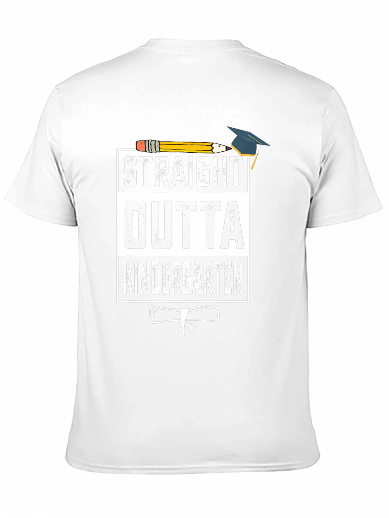 Straight Outta Kindergarten Graduation T-Shirt - 11