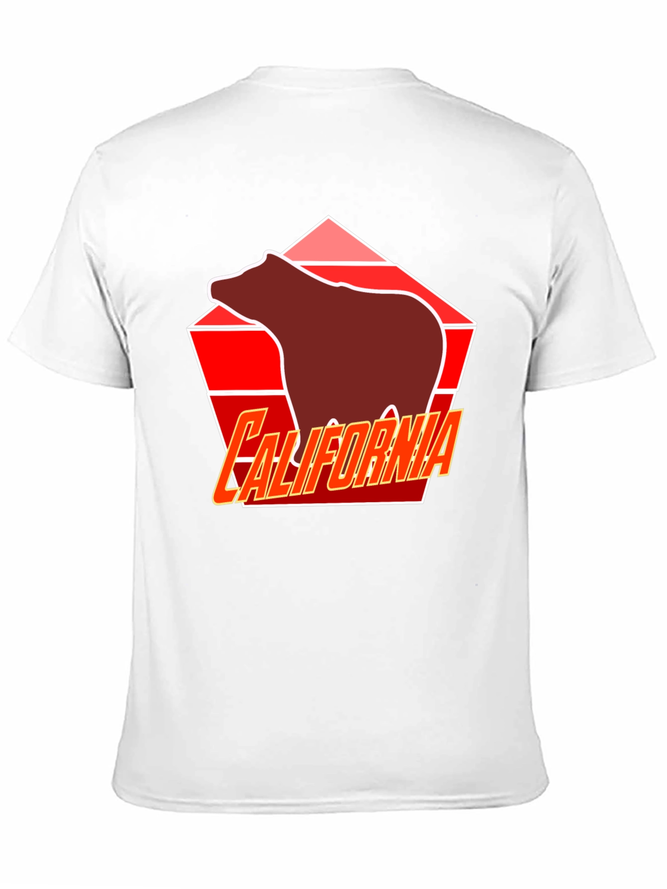 Black California Bear Graphic Tee - Black view 11