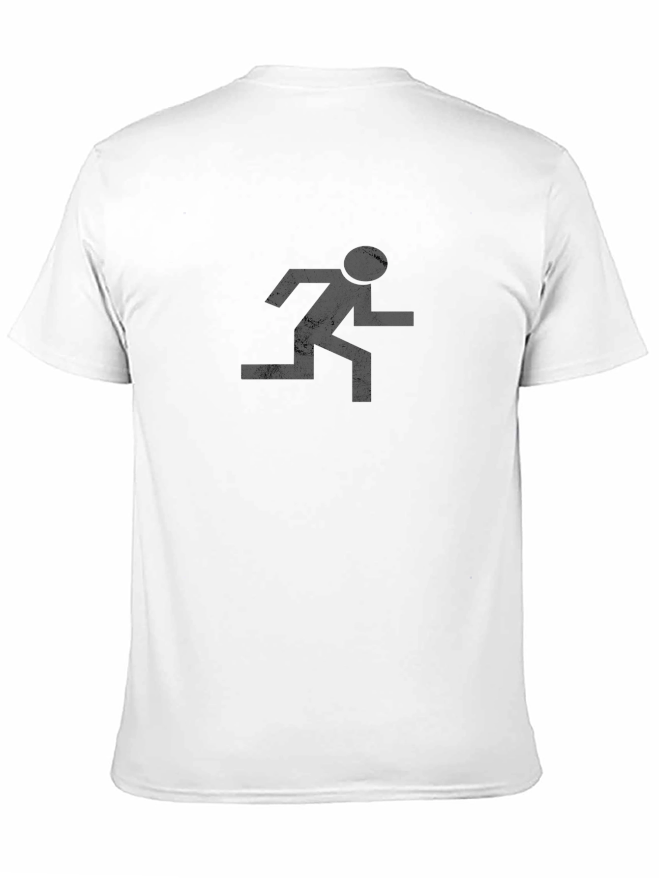 Black Retro Runner Graphic Tee - Classic Style view 11