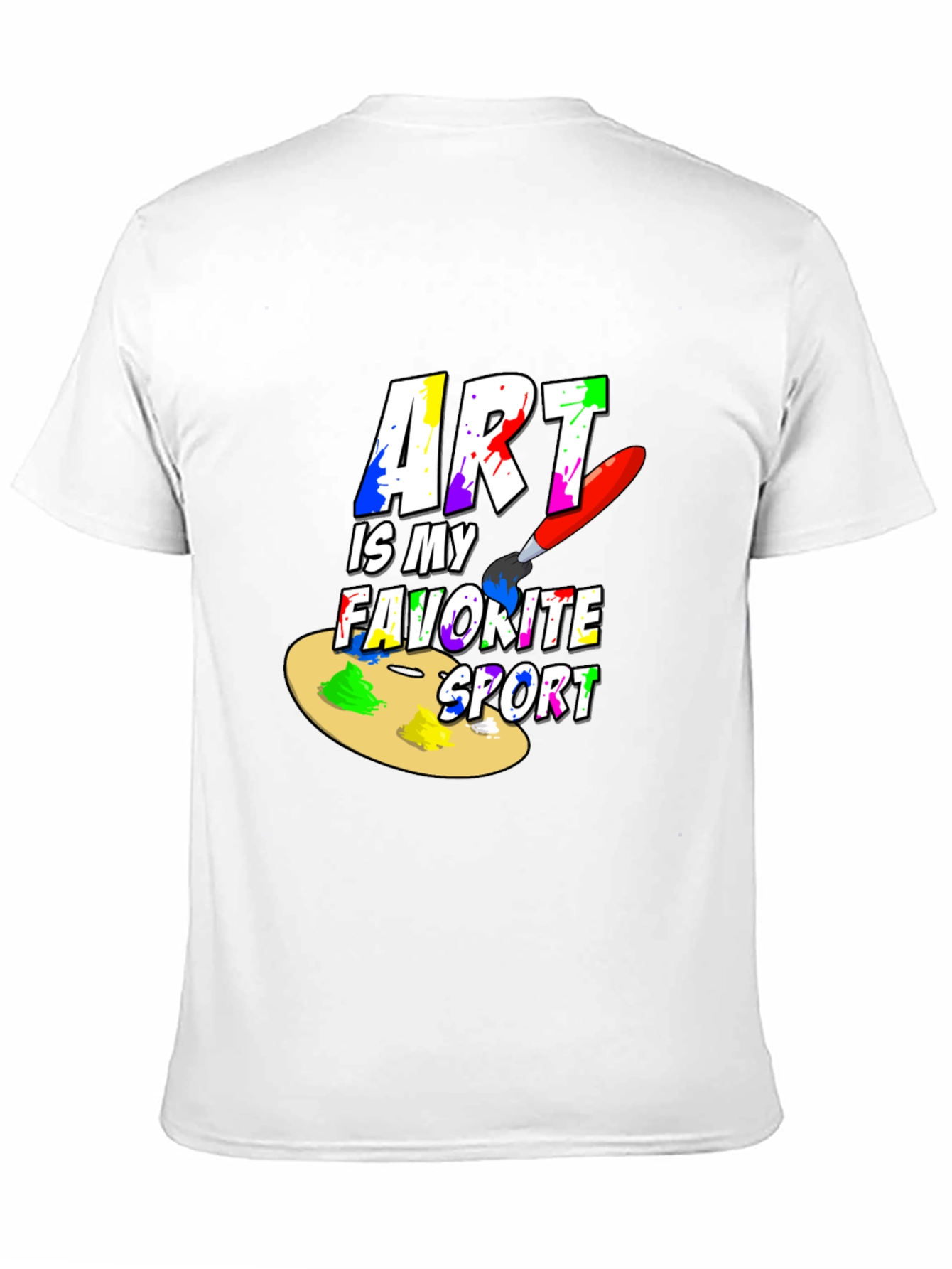 Black Art is My Favorite Sport T-Shirt view 11