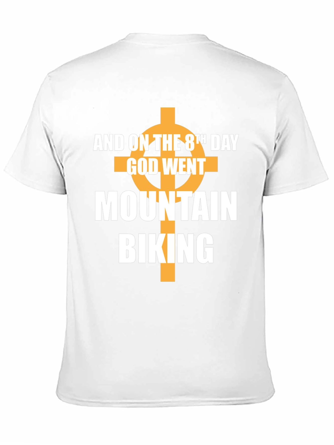 Black Mountain Biking Graphic Tee - "And on the 8th Day..." view 11