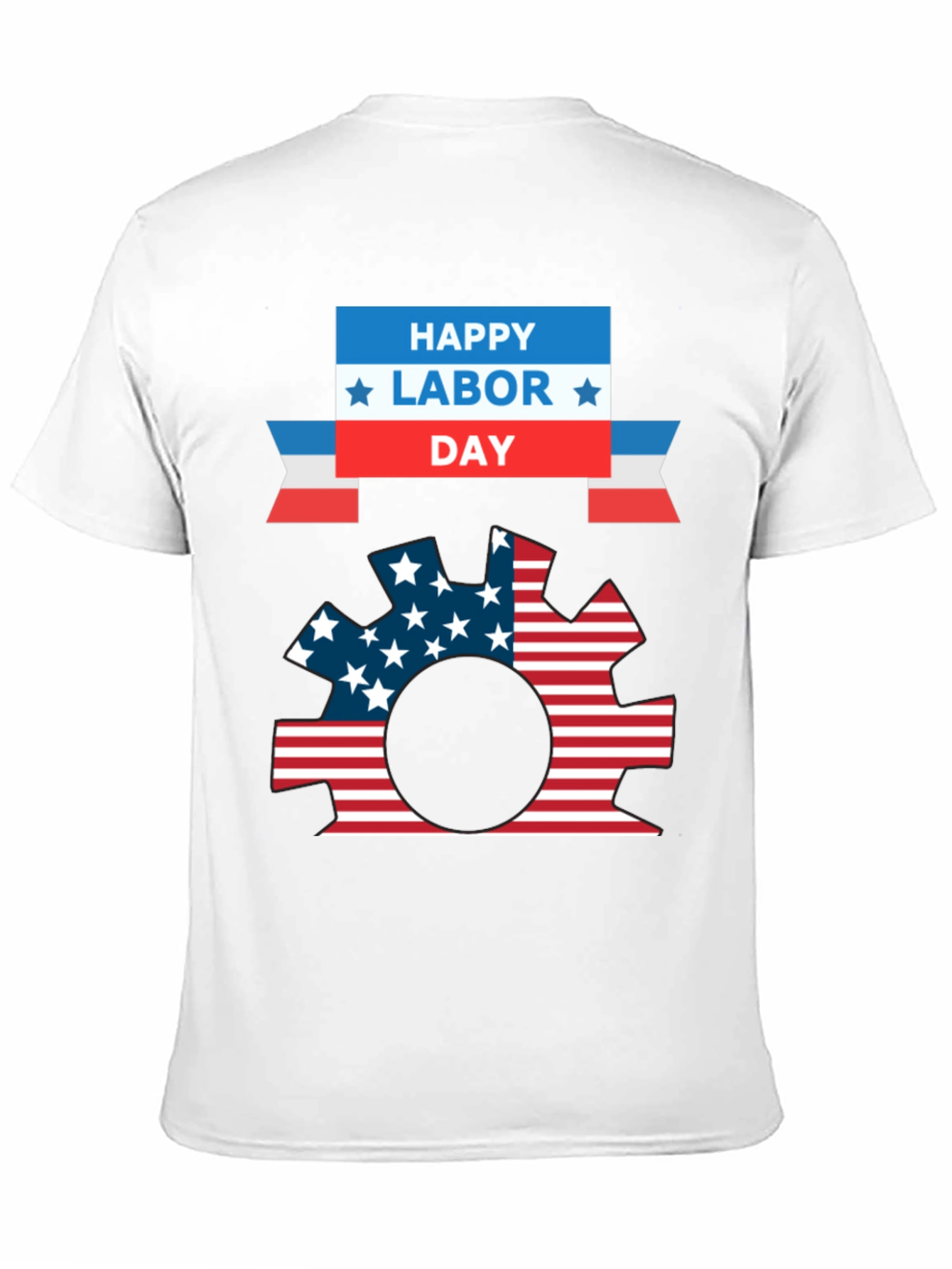 Black Happy Labor Day Patriotic Gear T-Shirt view 11