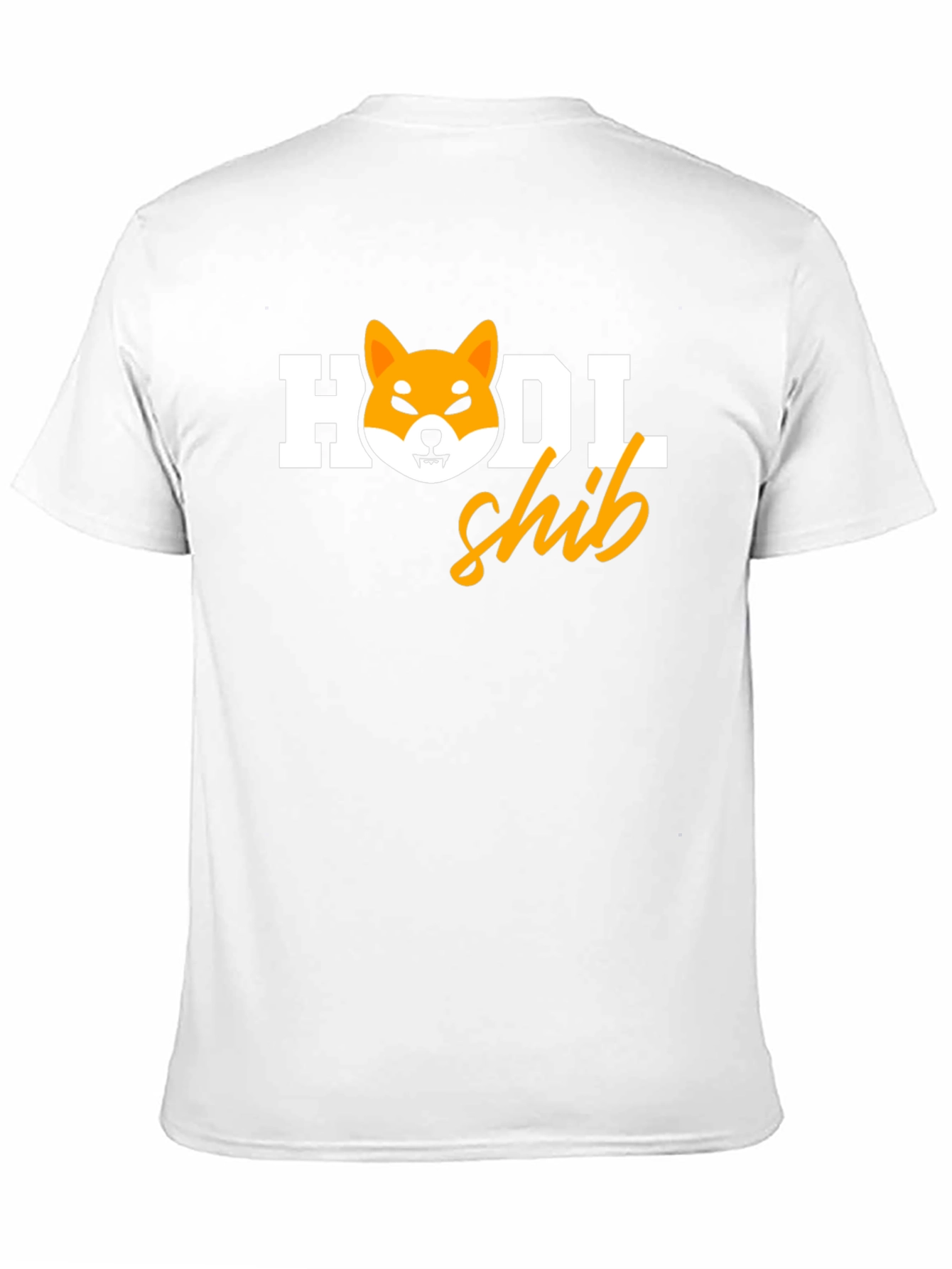 Black HODL Shib Crypto T-Shirt view 11