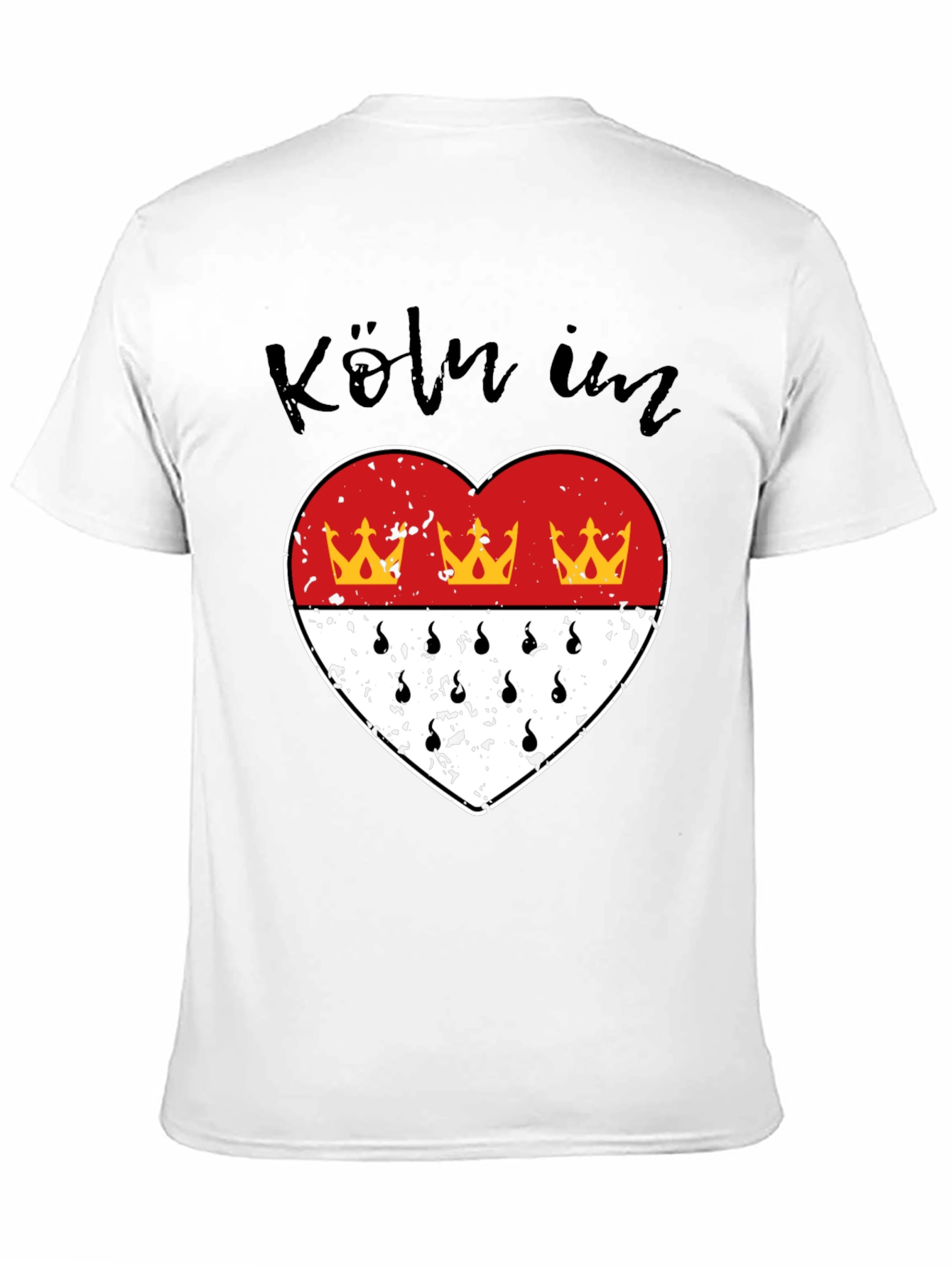 Köln im Herzen T-Shirt - Cologne Heart Design - 11