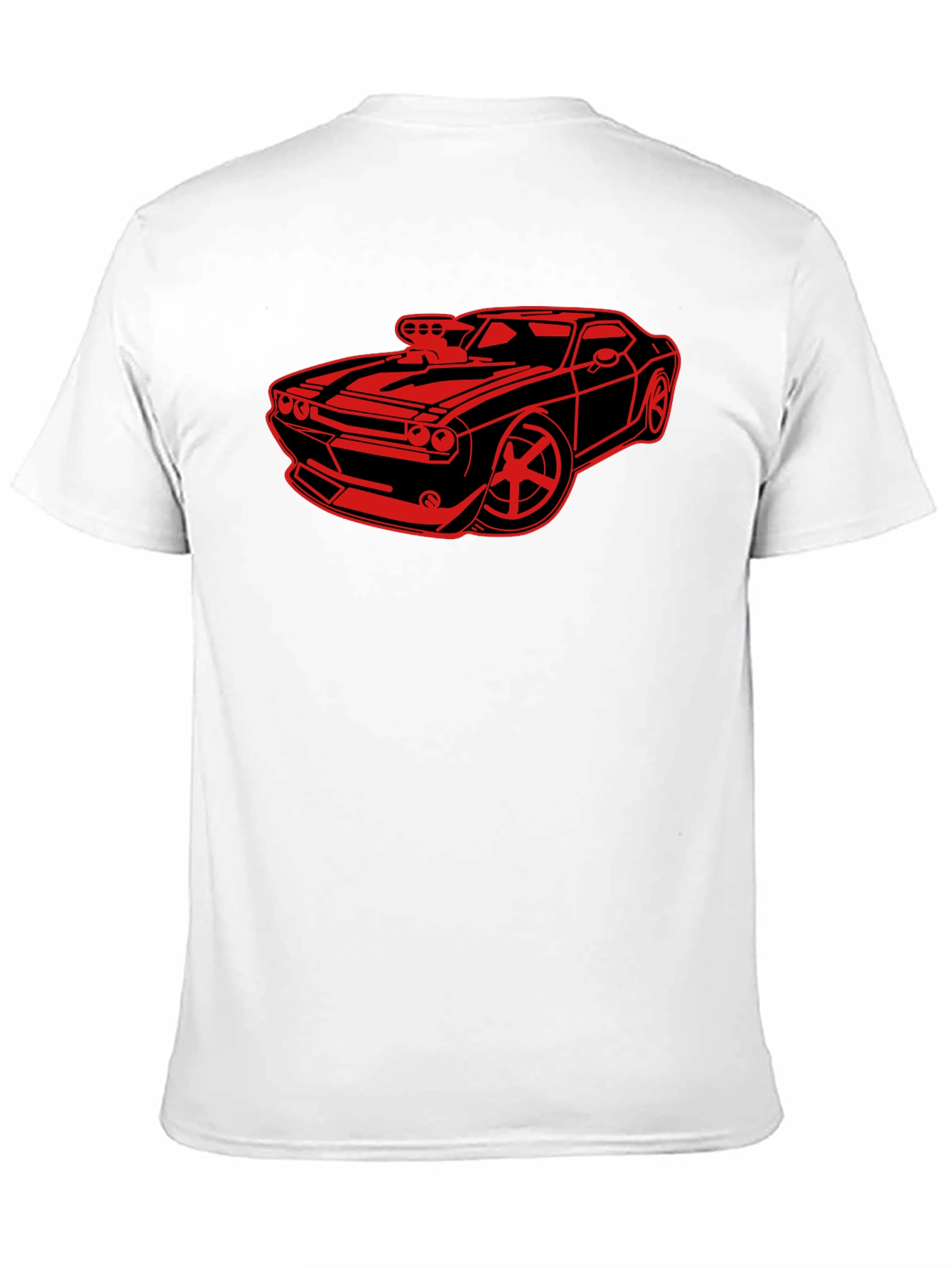 Black Car Graphic Black T-Shirt view 11