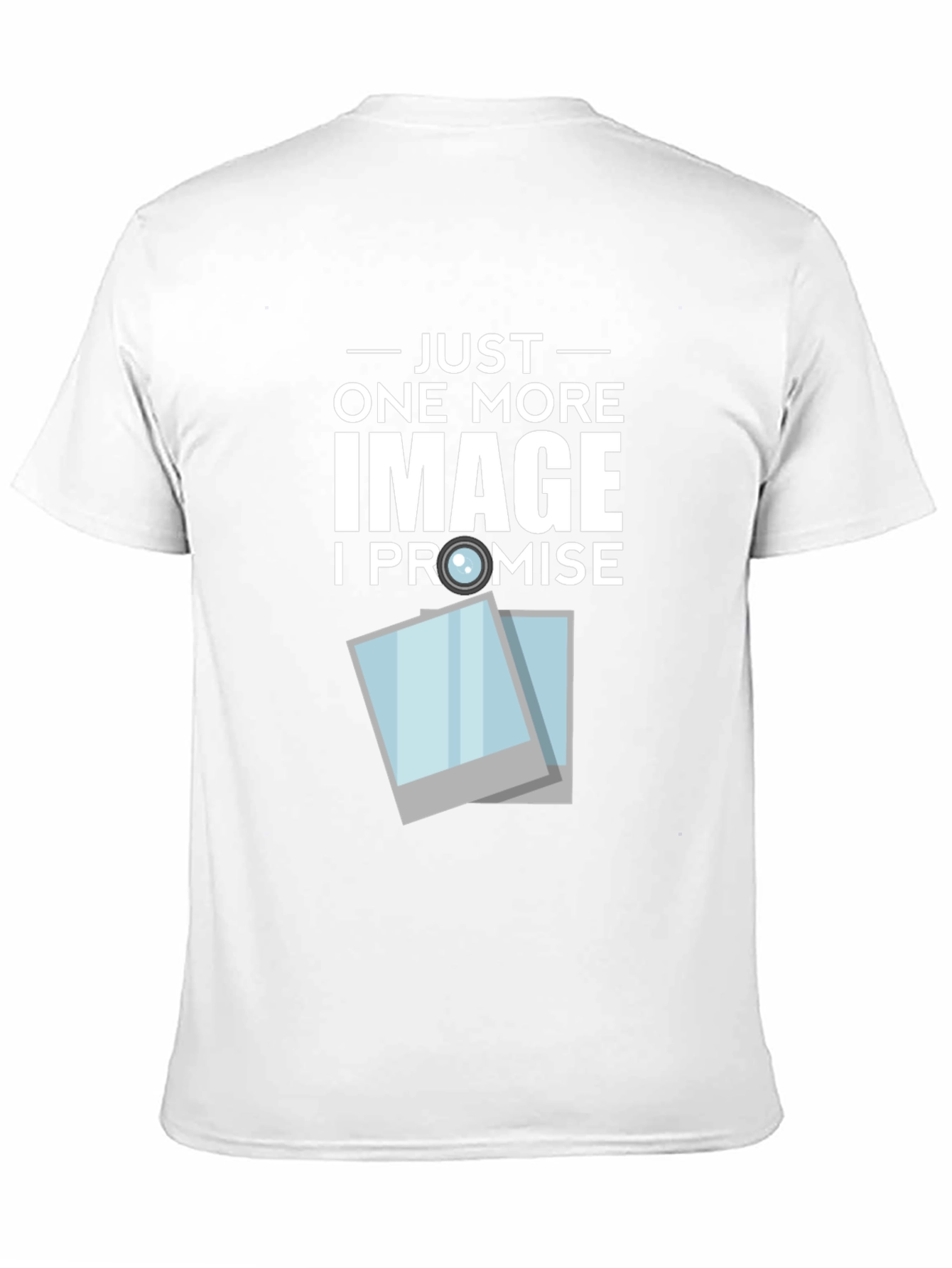 Black One More Image T-Shirt - Photography Tee view 11