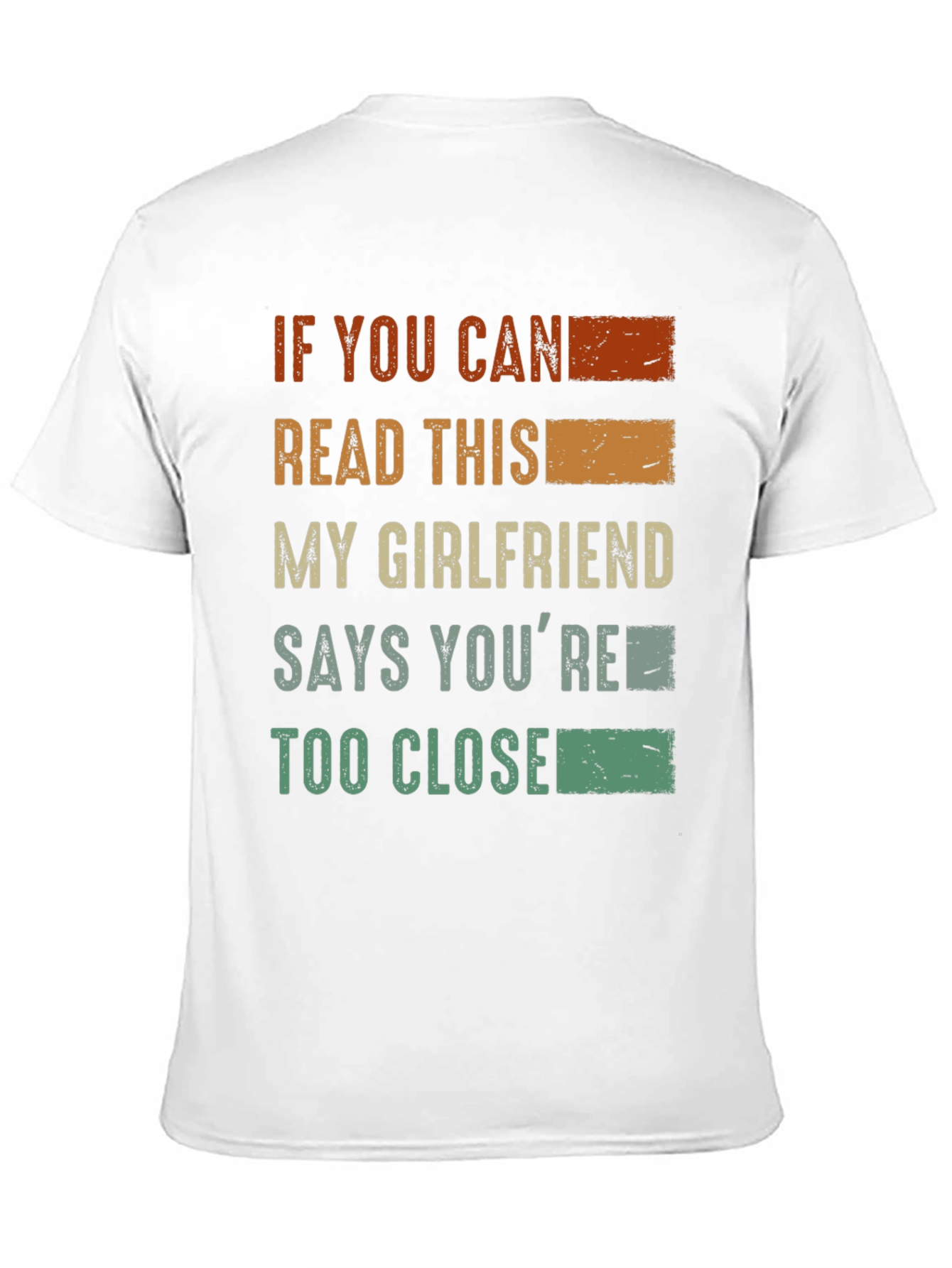 Black Funny Graphic T-Shirt - "If You Can Read This..." view 11
