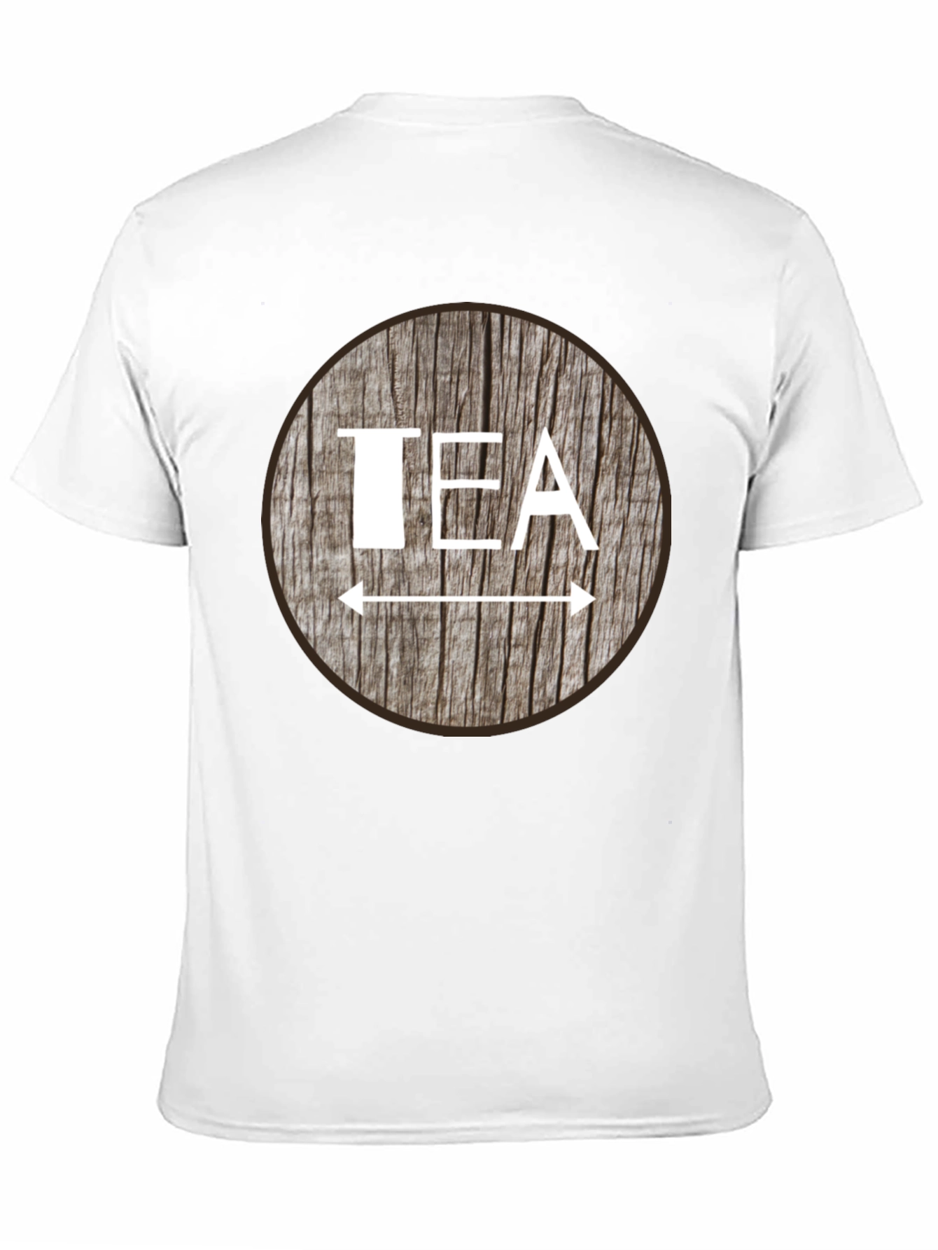 Black TEA T-Shirt - Novelty Design Tee view 11