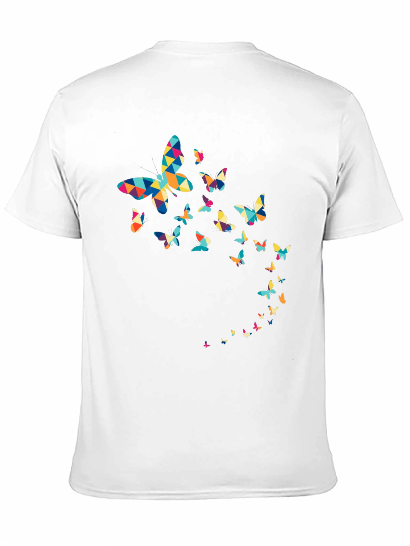 Black Butterfly Graphic Black T-Shirt view 11