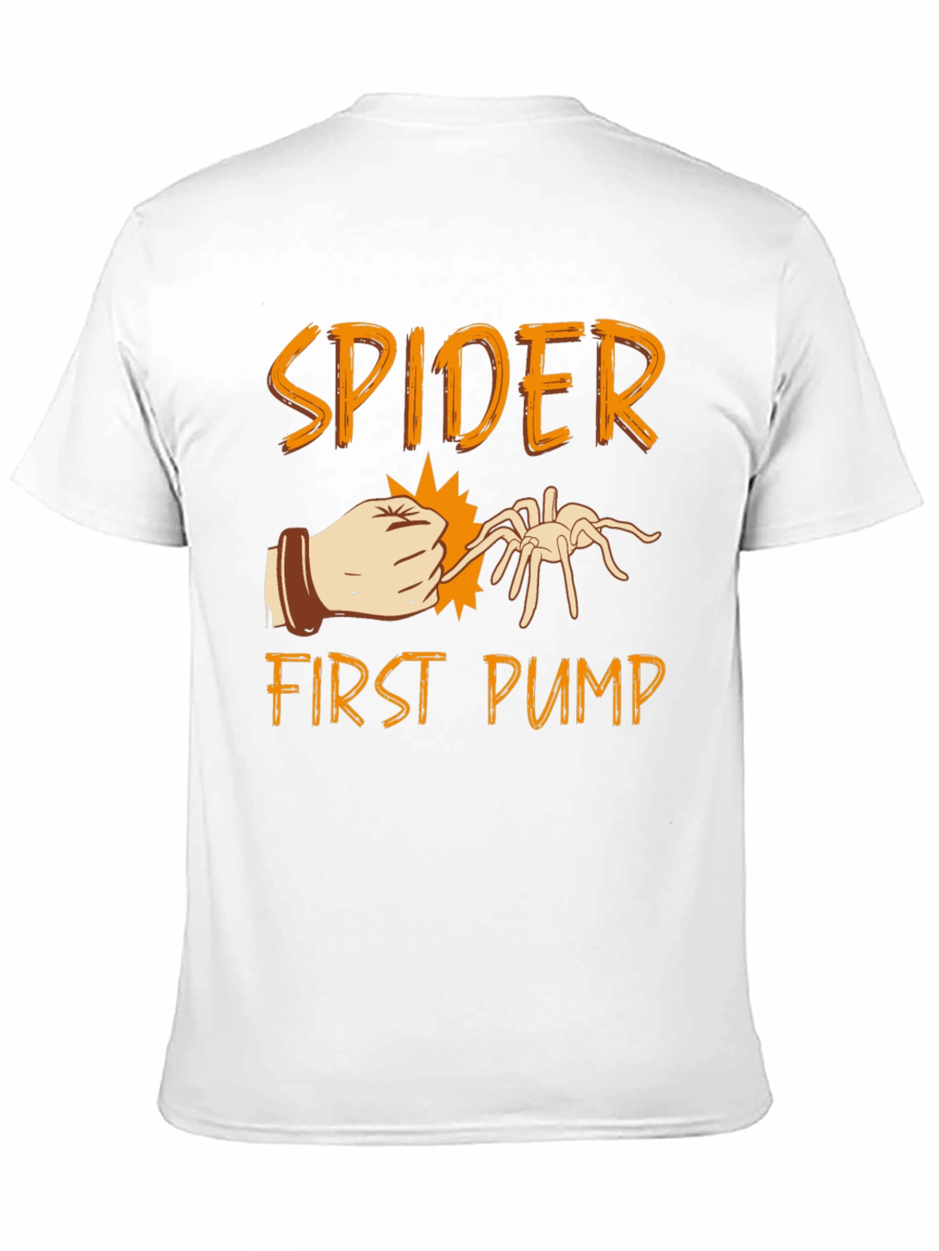 Black Spider First Pump Black Graphic T-Shirt view 11