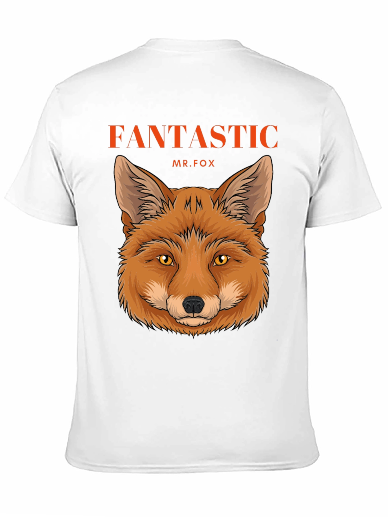 Black Fantastic Mr. Fox Graphic Tee - Black Cotton T-Shirt view 11