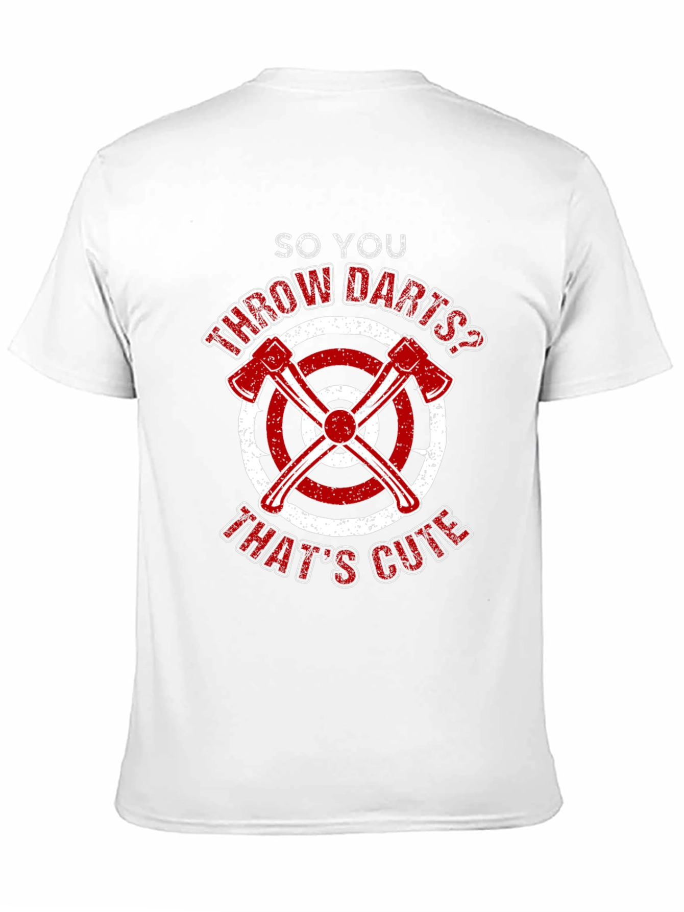Black Axe Throwing Funny T-Shirt - So You Throw Darts? view 11
