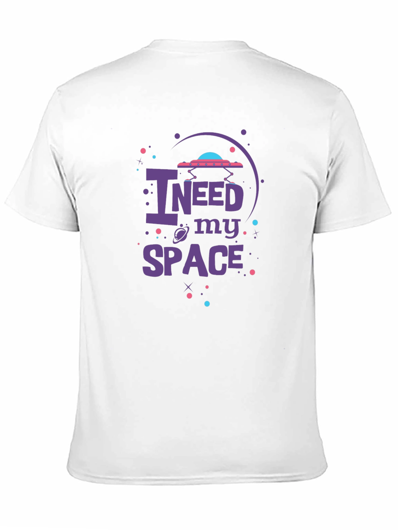 Black I Need My Space Graphic Tee view 11