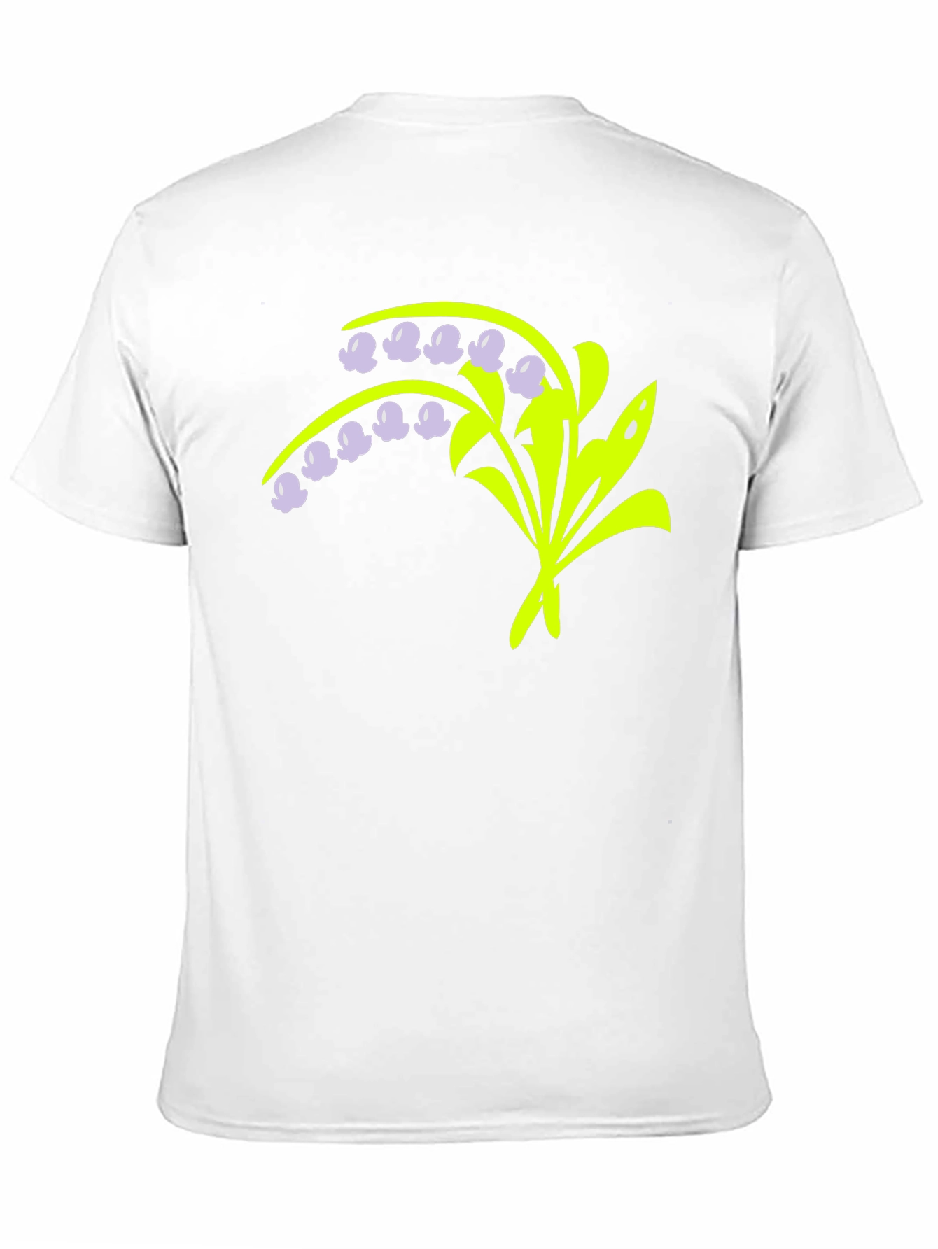 Black Lily of the Valley Graphic Tee view 11
