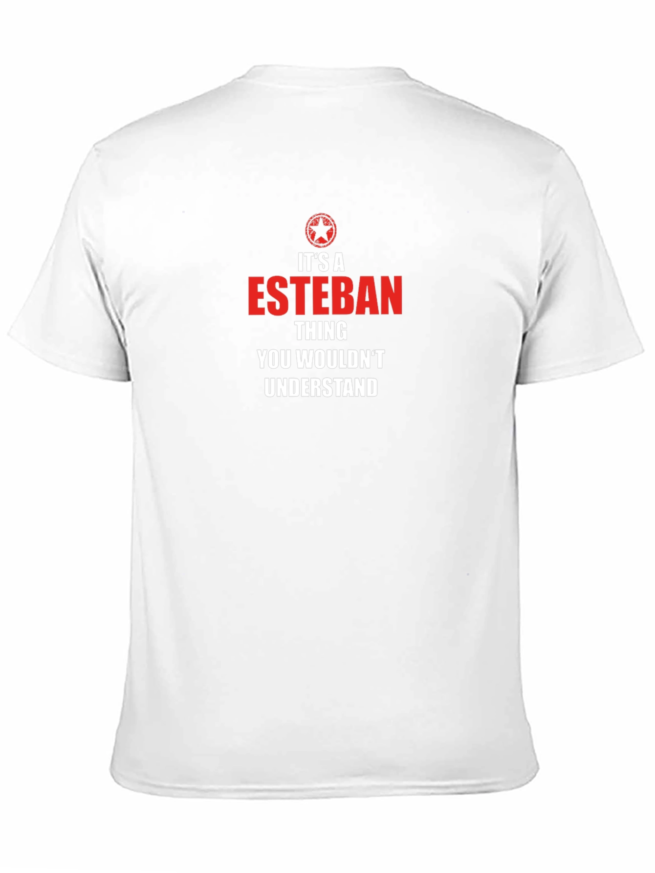 Black It's A Esteban Thing T-Shirt view 11
