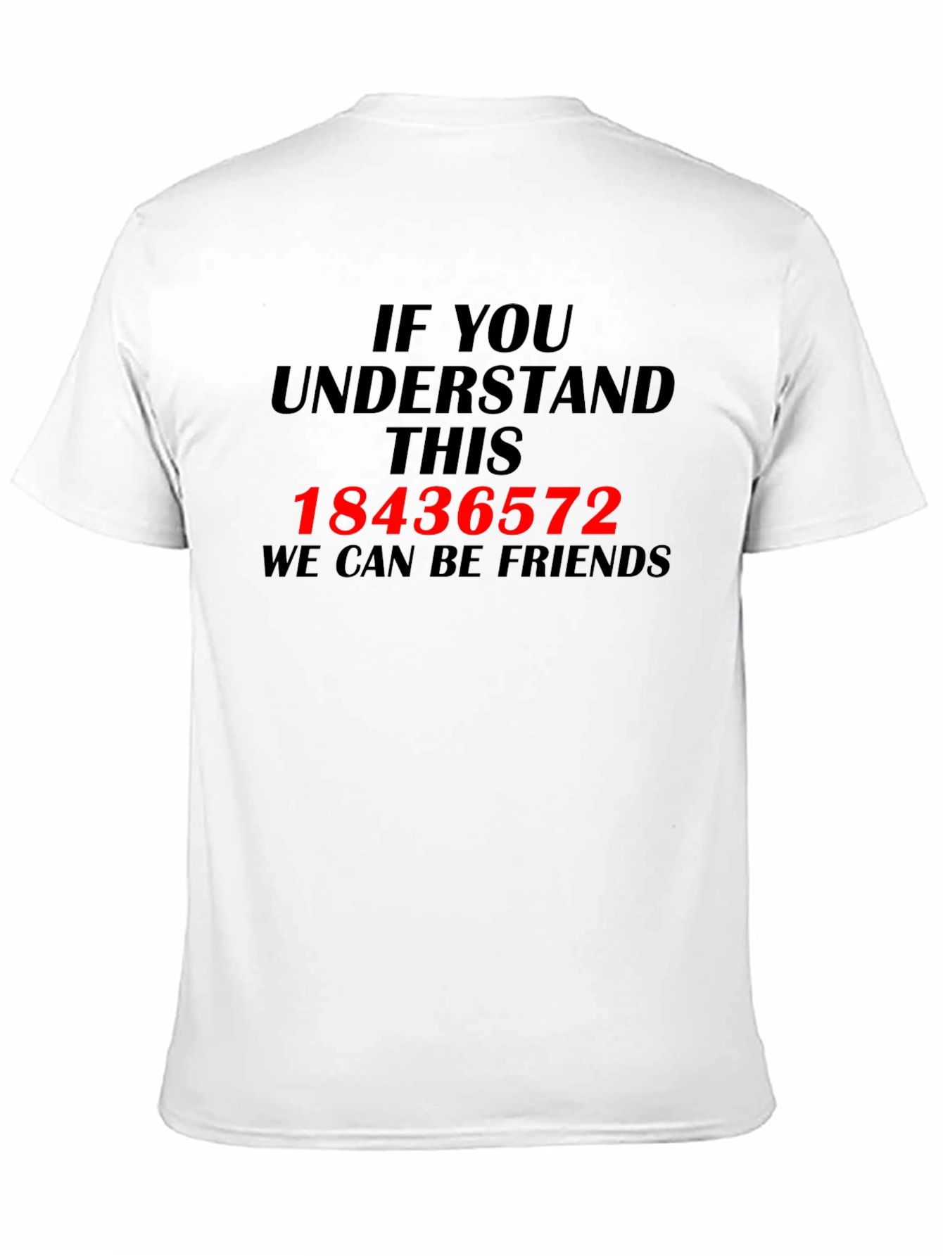 Black IF YOU UNDERSTAND THIS 18436572 T-Shirt view 11