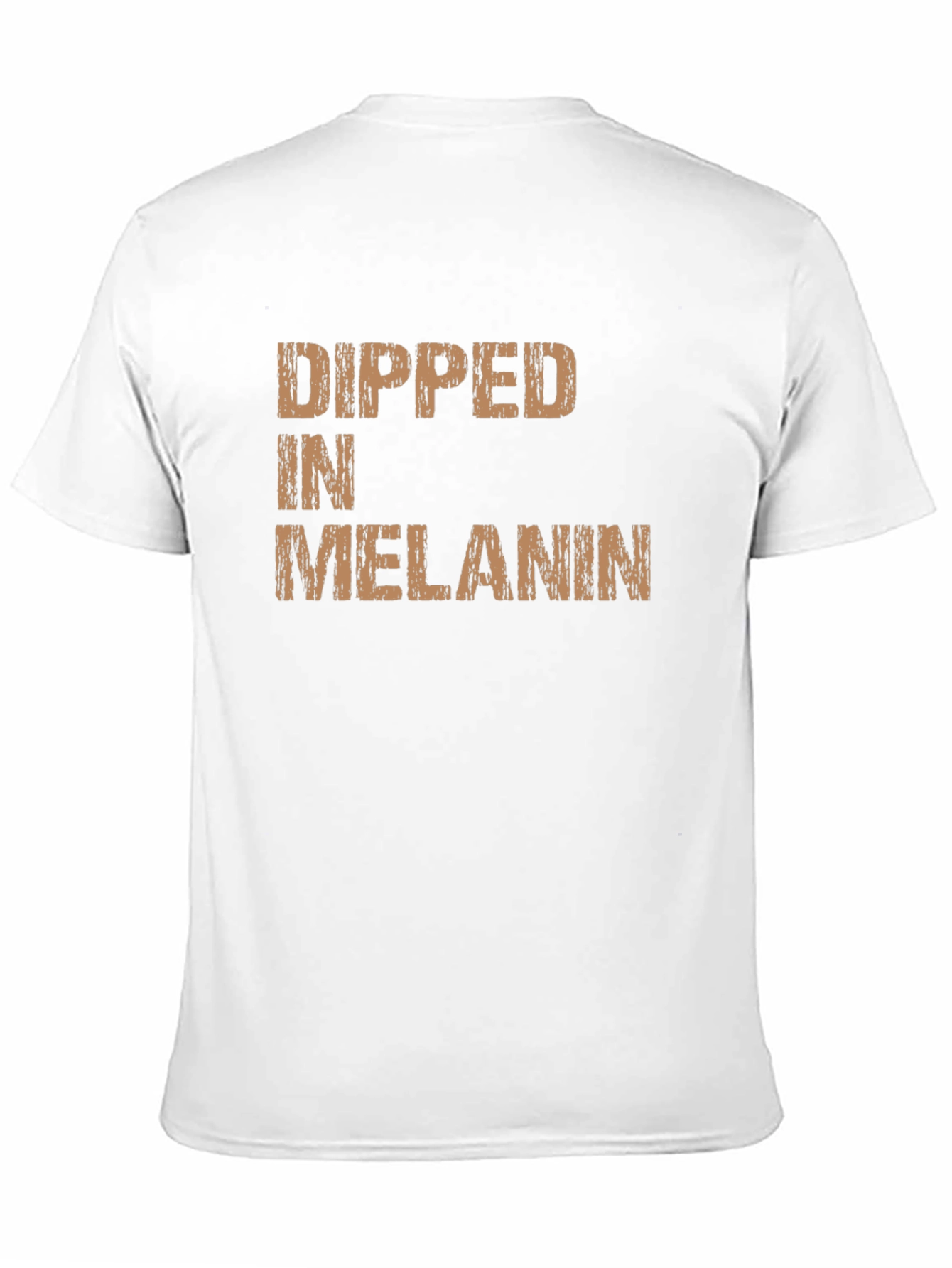Black Dipped in Melanin Black Graphic Tee view 11