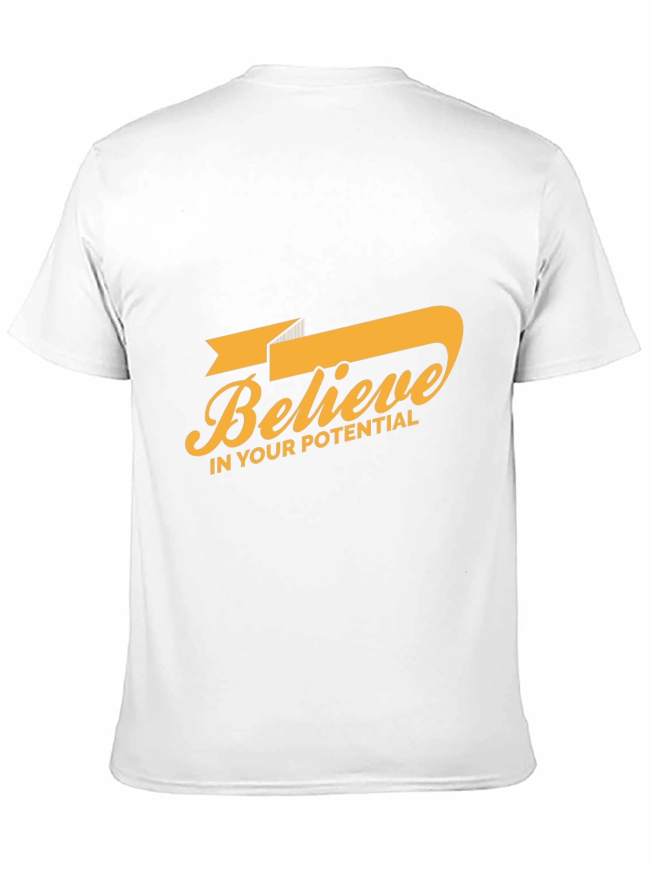 Black Believe in Your Potential Graphic Tee view 11