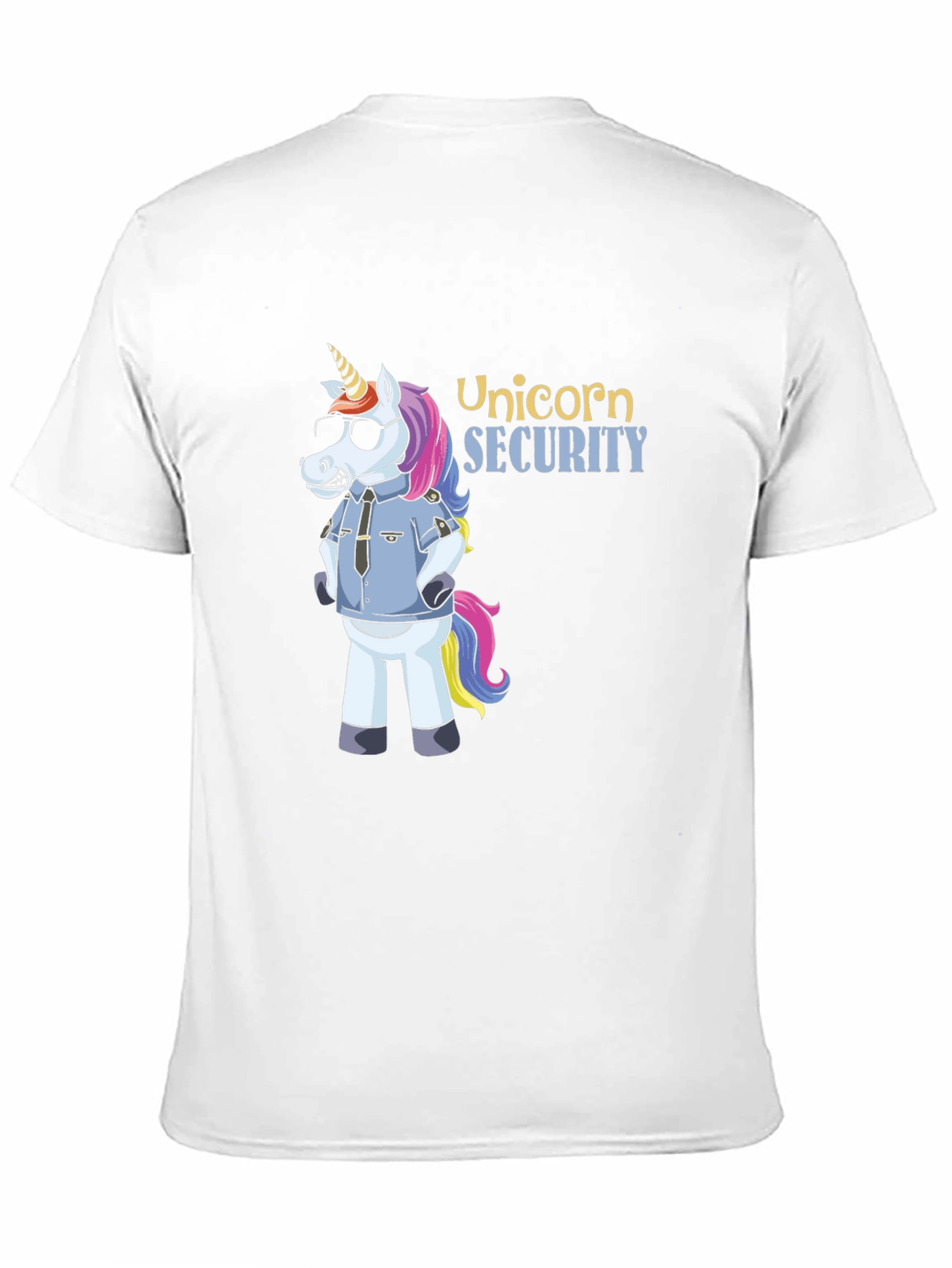 Black Unicorn Security T-Shirt view 11