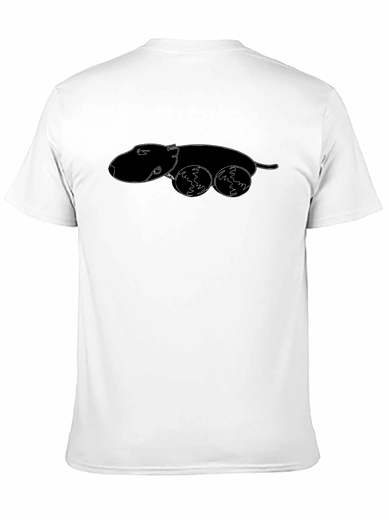 Black Black Dog Graphic Tee view 11