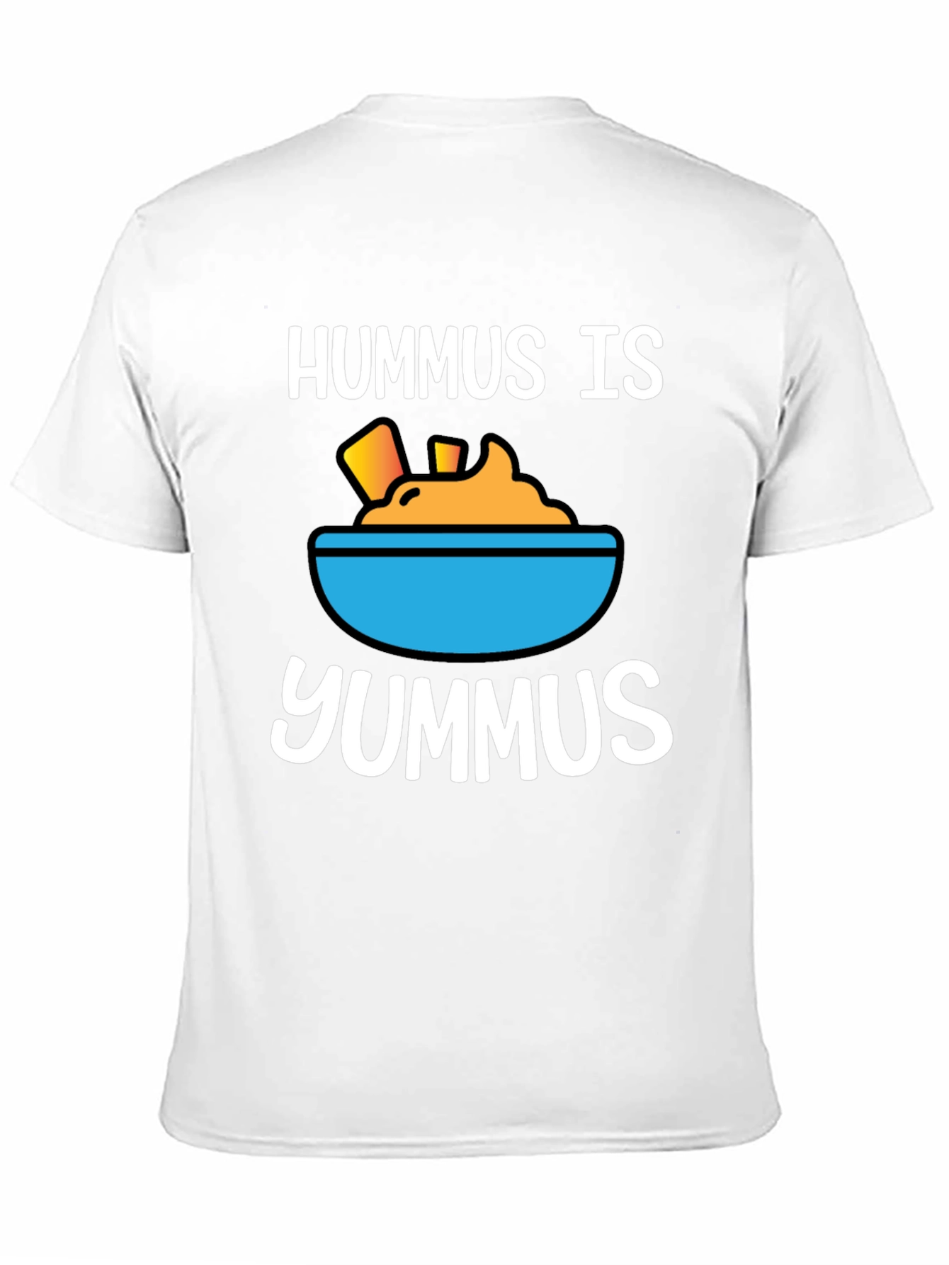 Black Hummus Is Yummus T-Shirt - Funny Foodie Tee view 11