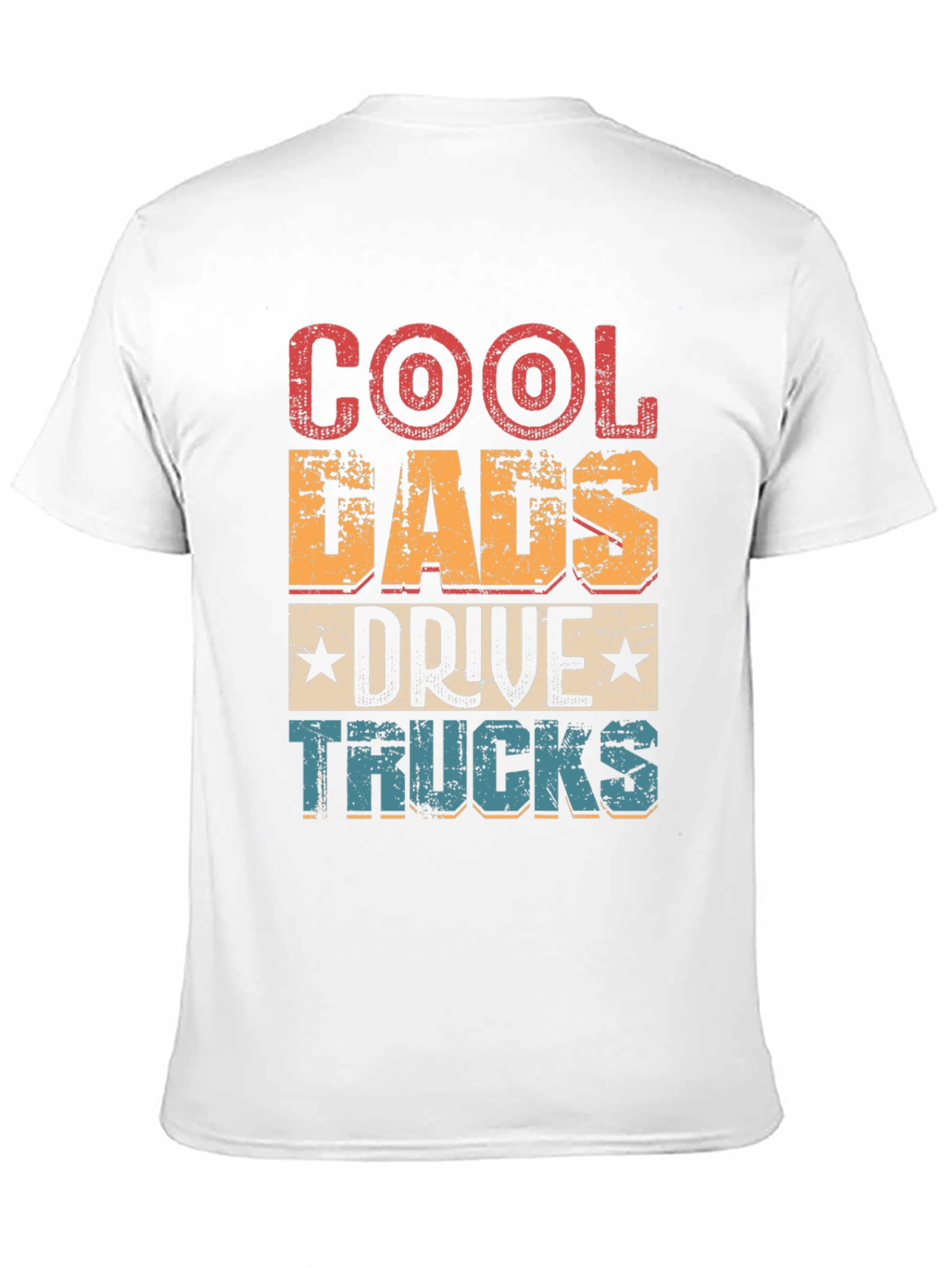 Black Cool Dads Drive Trucks Graphic Tee view 11