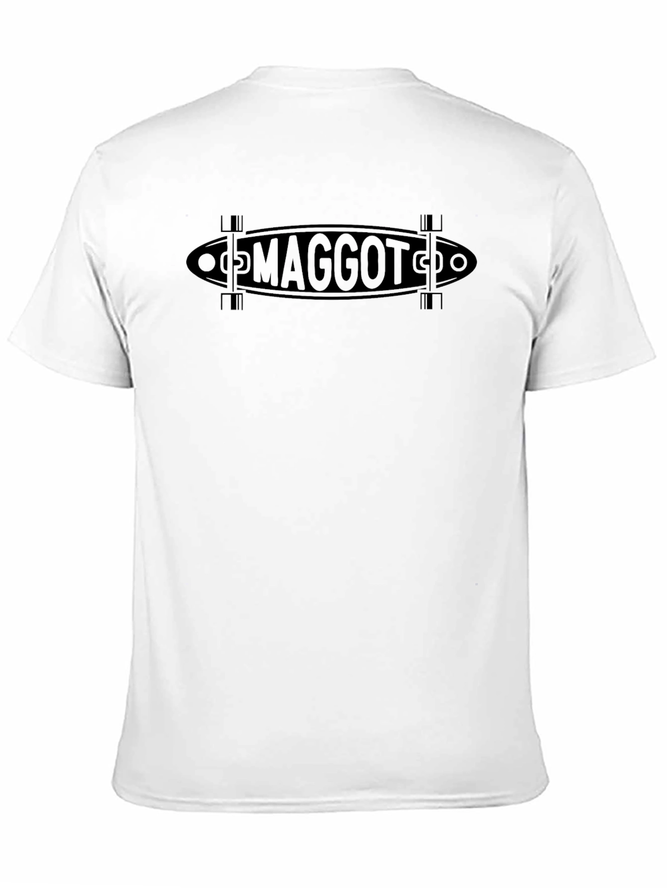 Black Maggot Skateboard Graphic Tee - Classic Black view 11