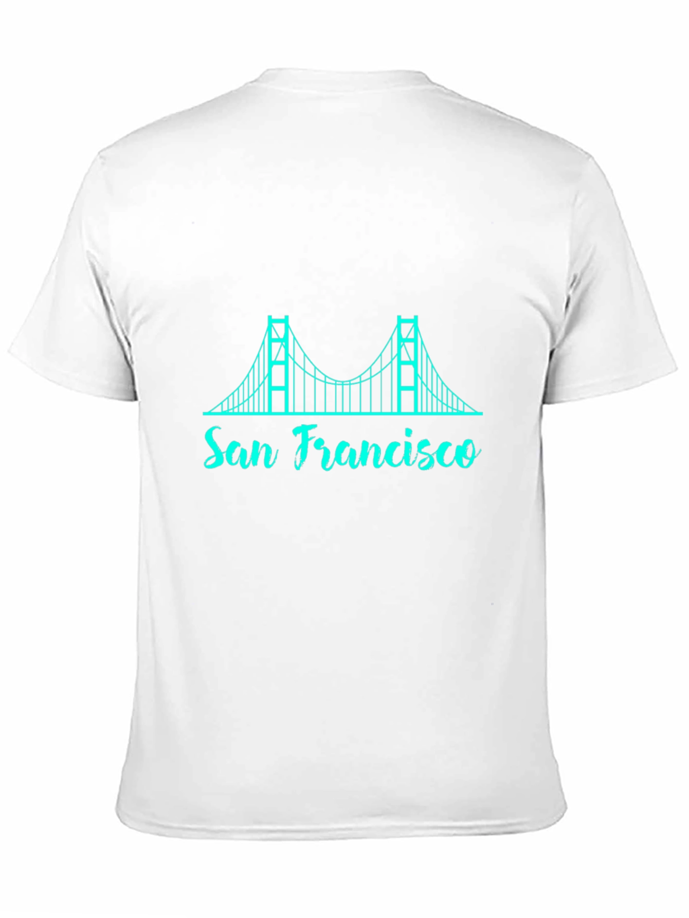 Black San Francisco Bridge Graphic T-Shirt view 11