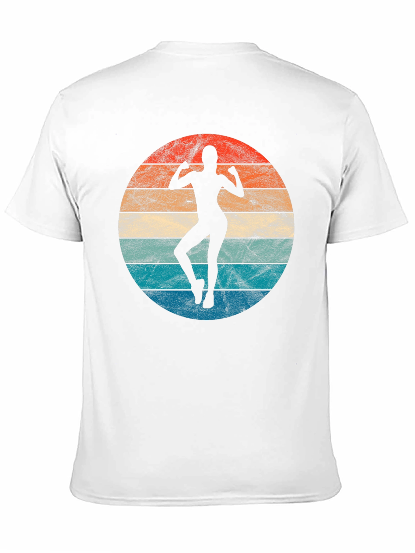 Black Retro Fitness T-Shirt - Gym Workout Tee view 11