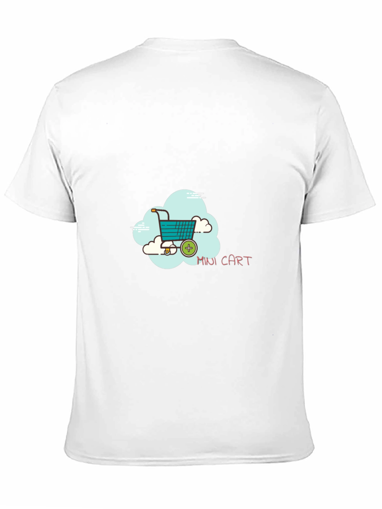 Mini Cart Graphic Black T-Shirt - 11