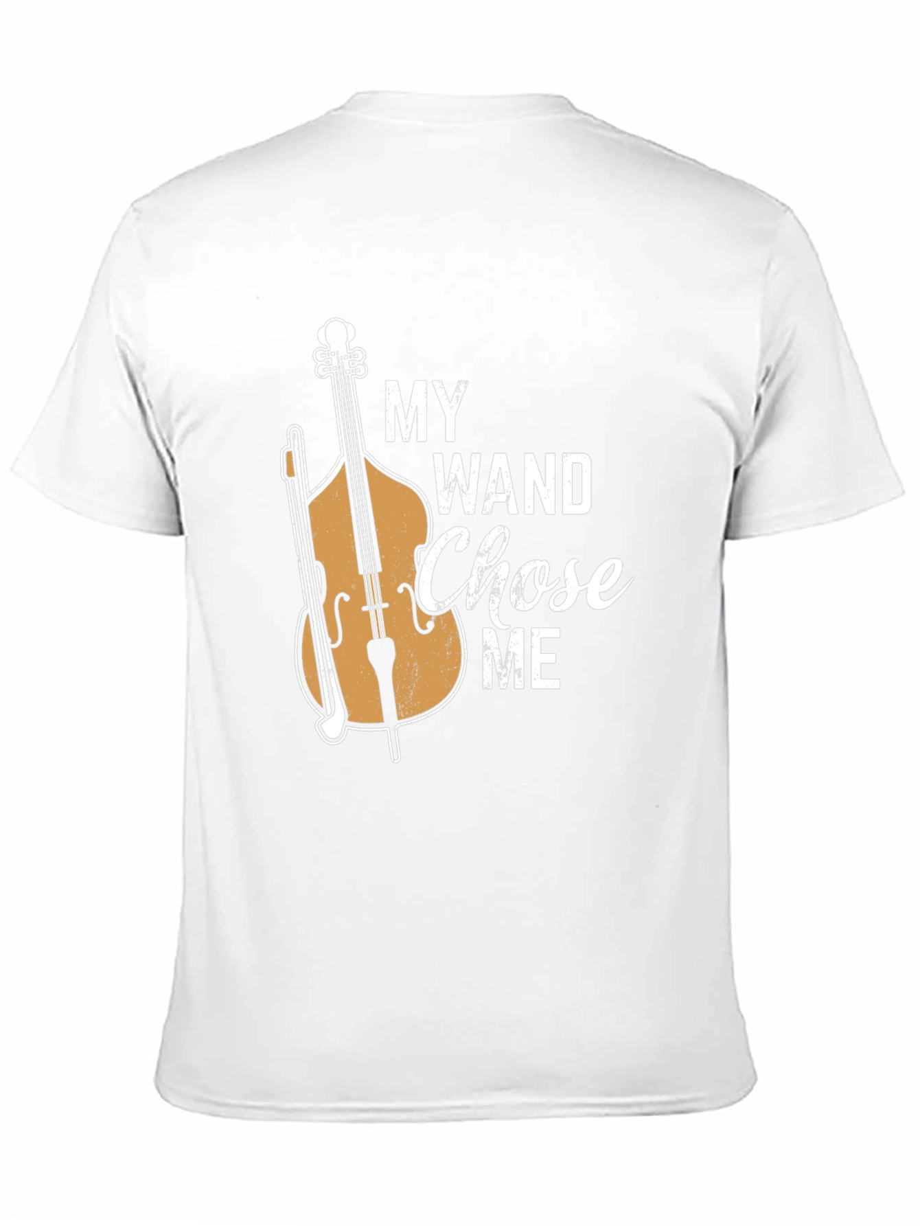 Black My Wand Chose Me Bass Player T-Shirt view 11