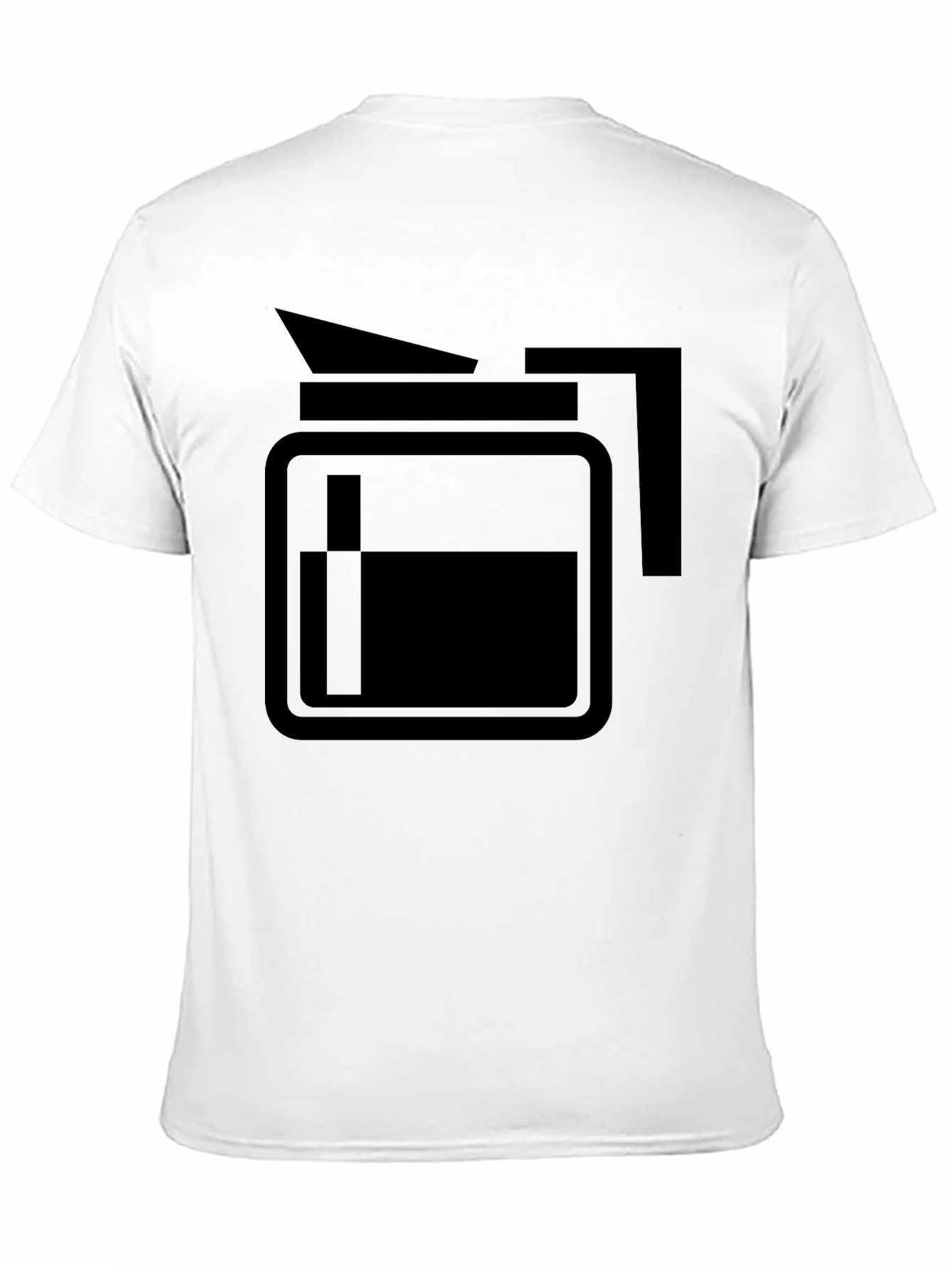 Black Coffee Lover Graphic Tee - Black Unisex T-Shirt view 11
