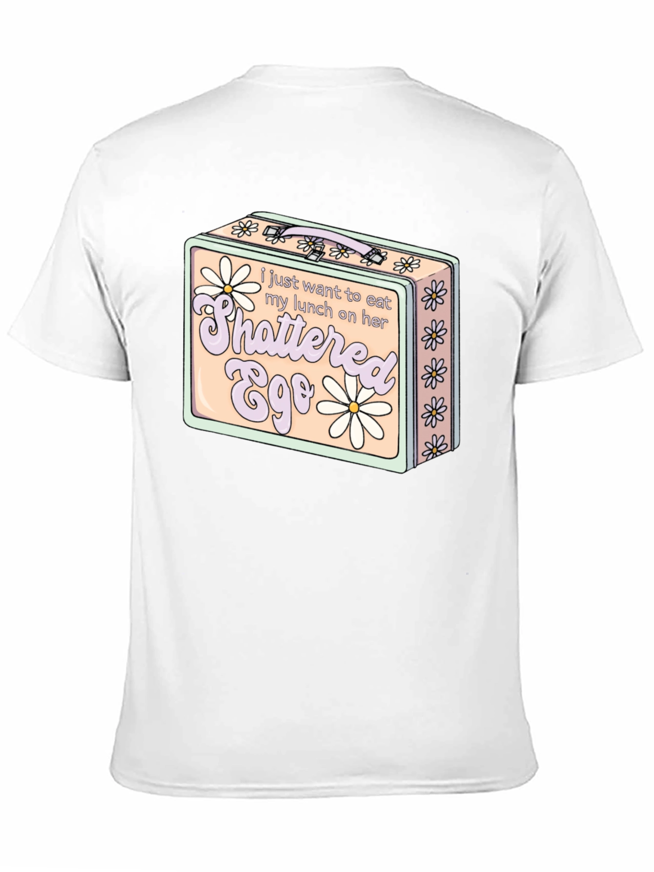 Black Shattered Ego Graphic Tee view 11