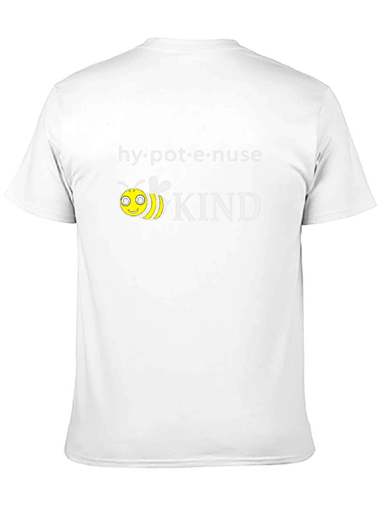 Black Hypotenuse Kind T-Shirt, Bee Kind Shirt view 11