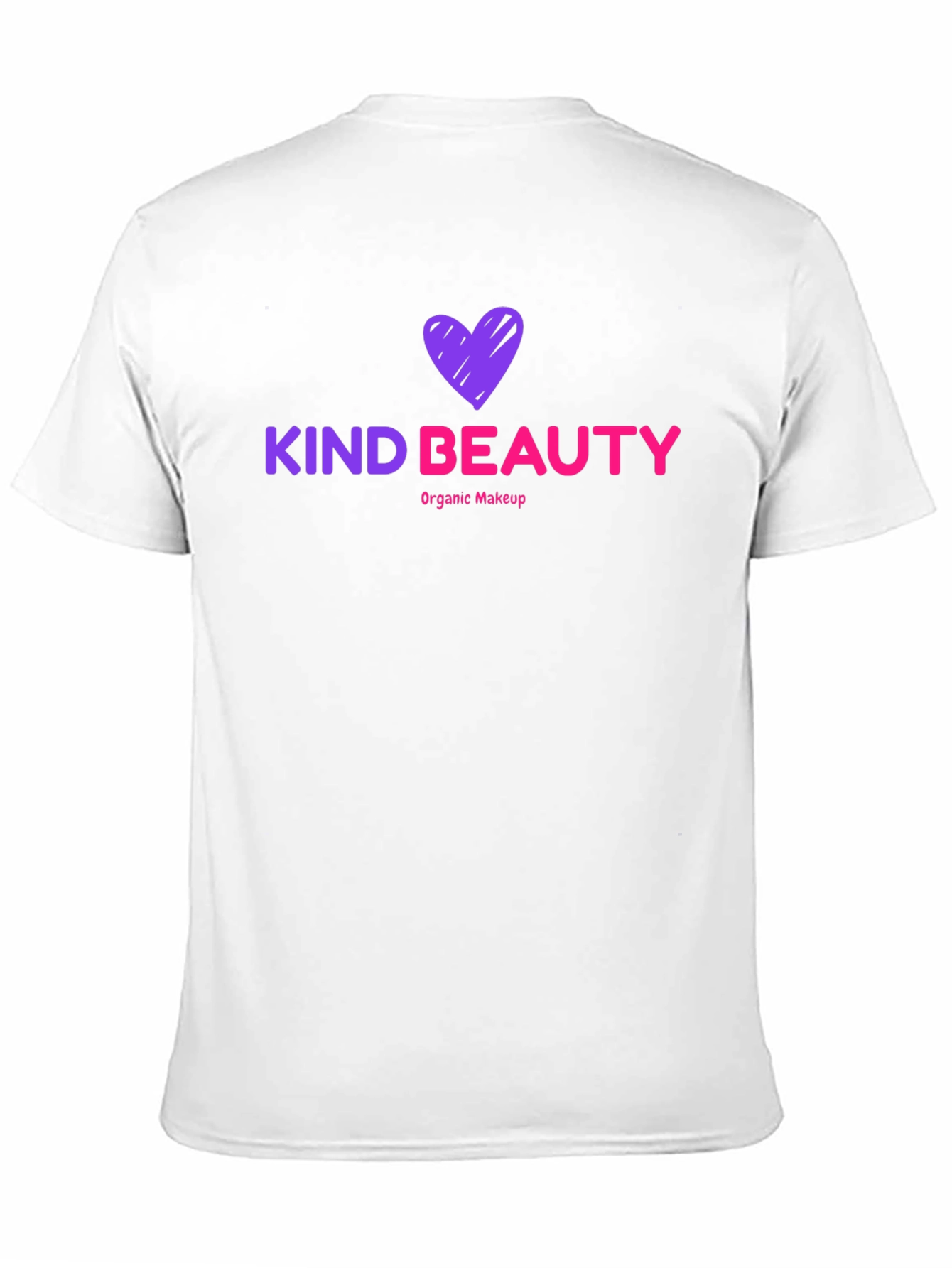 Black Kind Beauty T-Shirt Organic Makeup Black Tee view 11