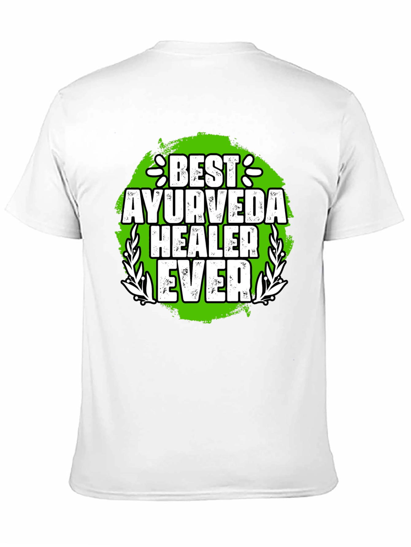 Black Best Ayurveda Healer Ever T-Shirt view 11