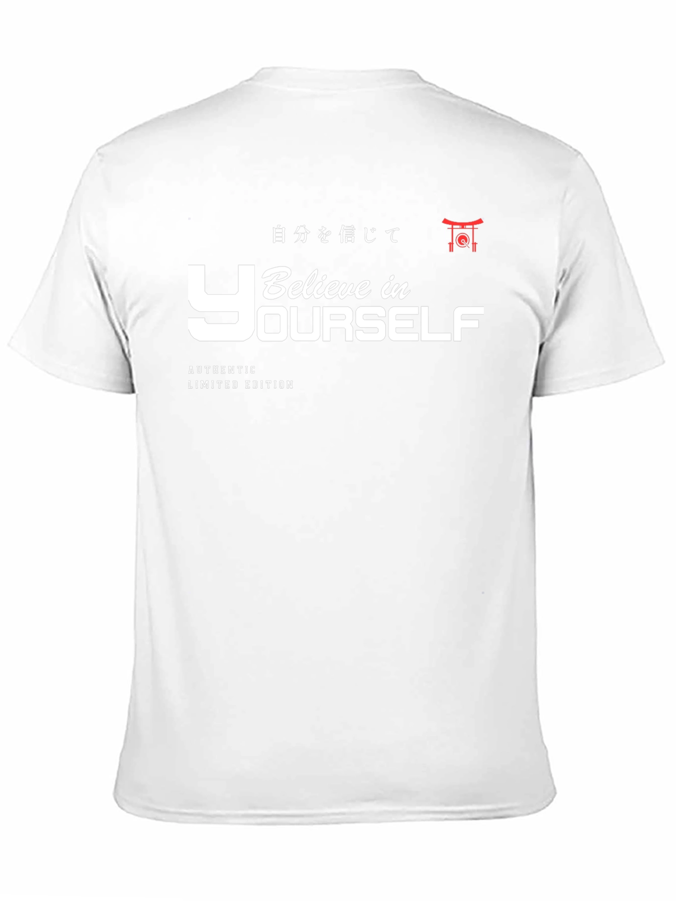 Black Believe In Yourself Graphic T-Shirt - Black view 11