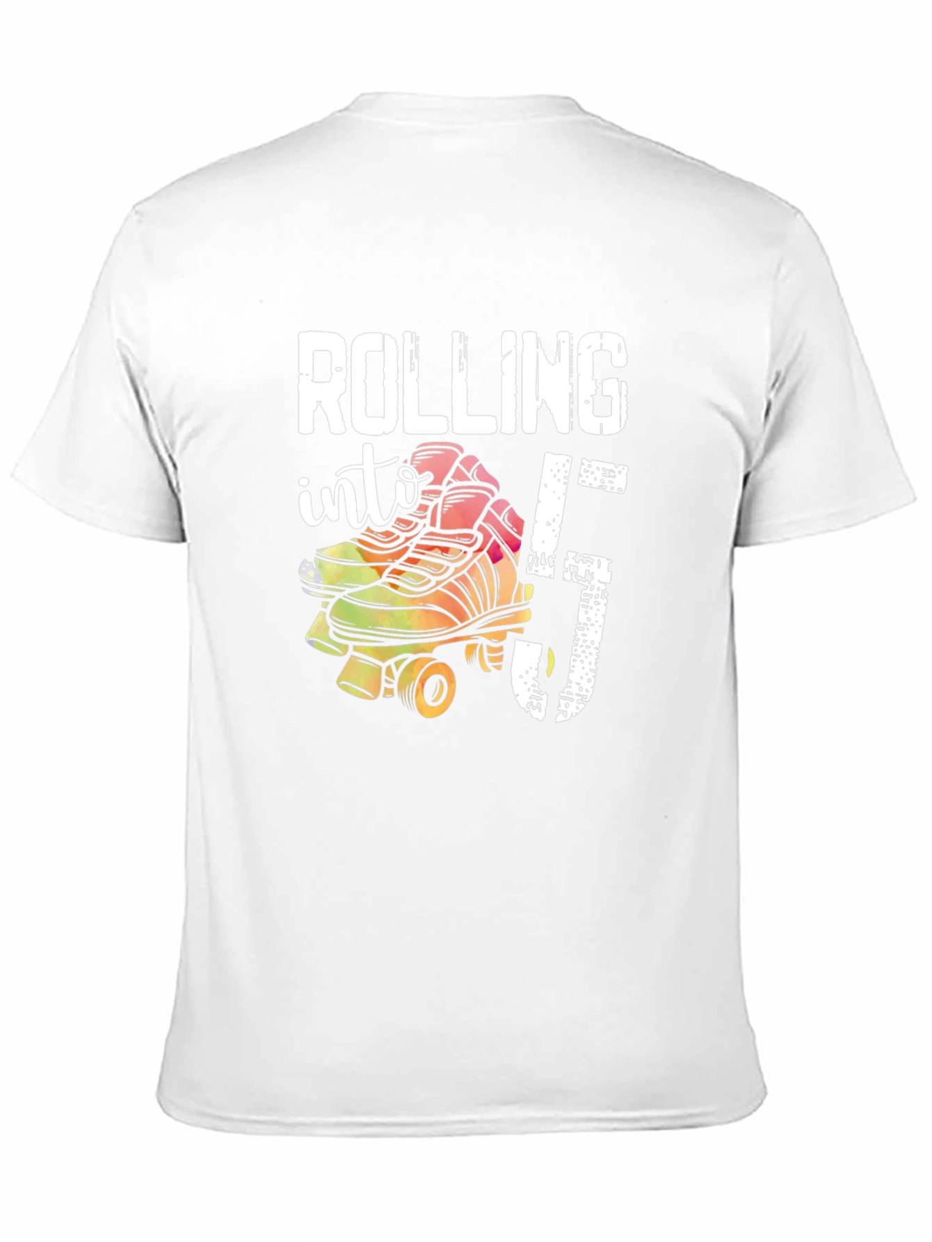 Black Rolling Into 5th Birthday T-Shirt view 11
