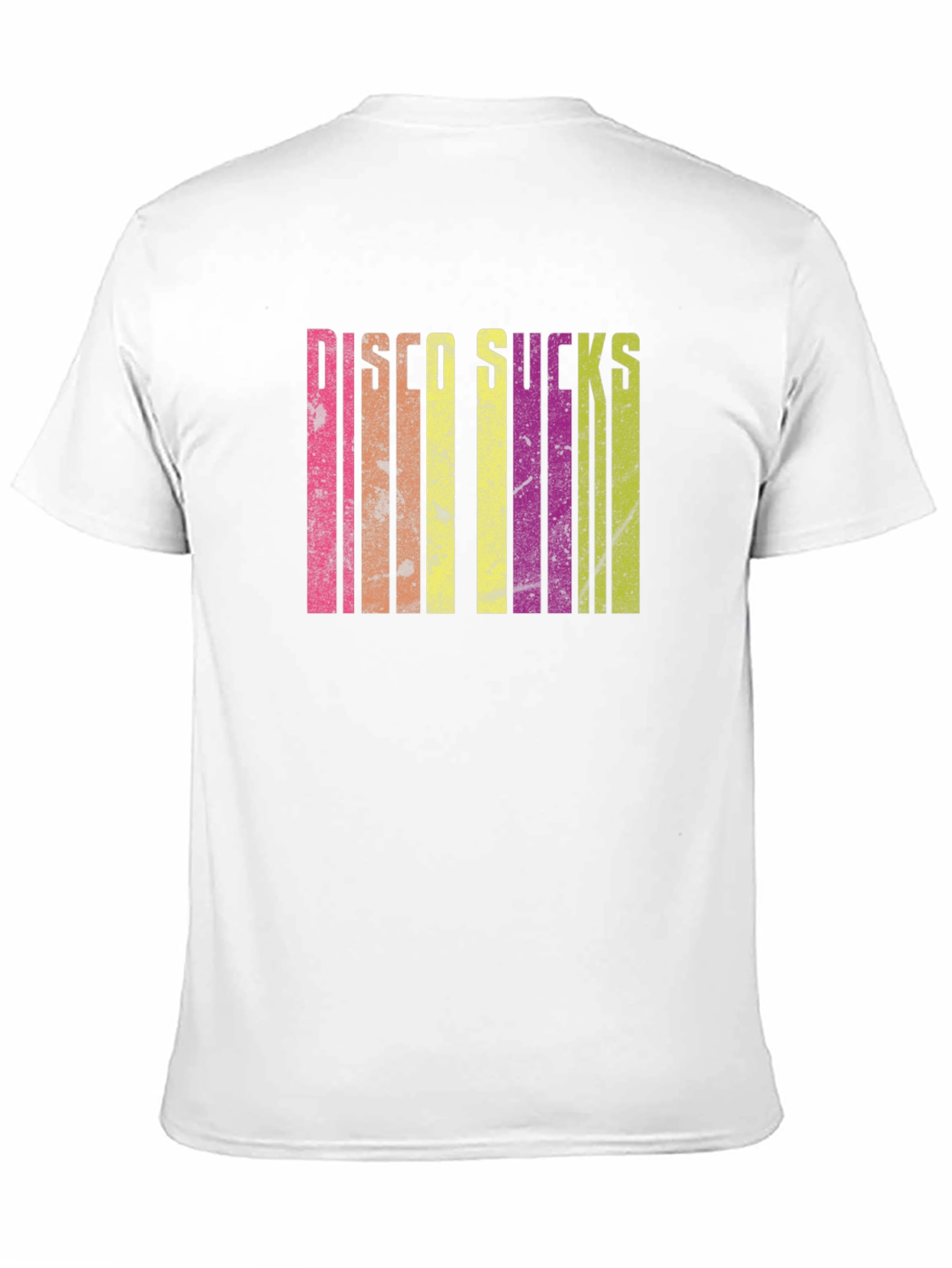 Black Disco Sucks Retro T-Shirt view 11